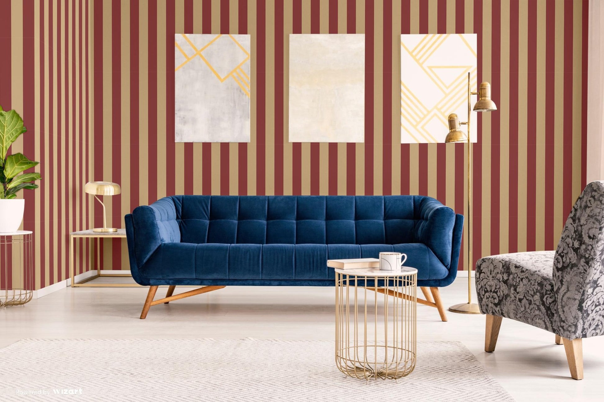 Atelier Alfa 3704-9 room wallpaper by La Belle Maison