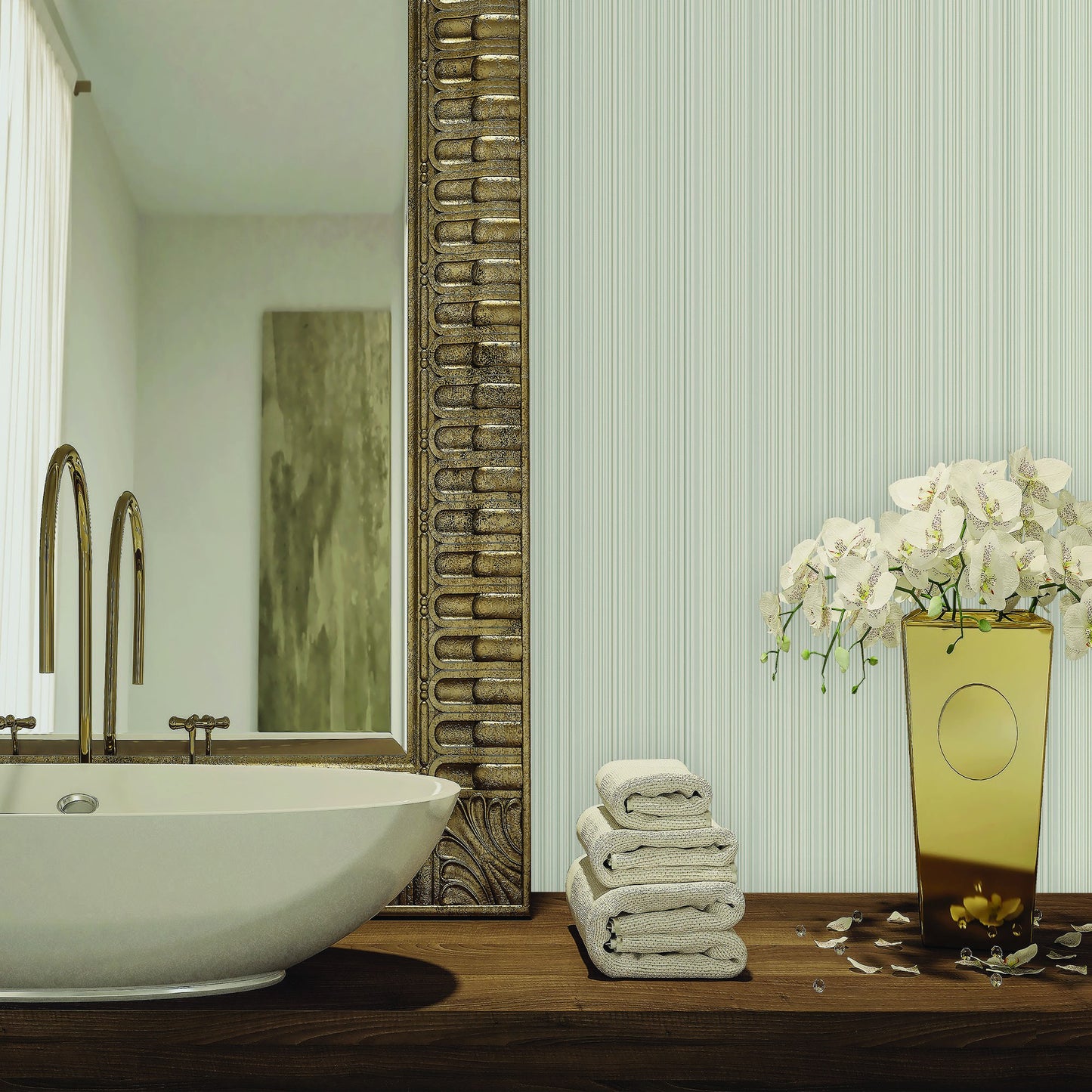 Atelier Alfa Pebble Linen Texture Wallpaper by La Belle Maison