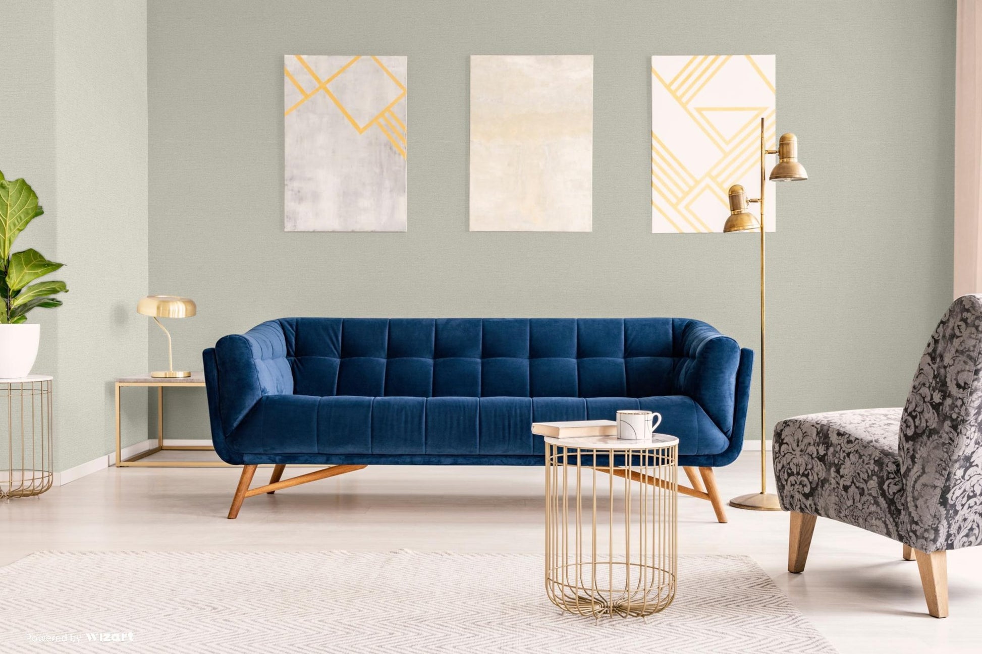 Atelier Alfa 3707-2 room wallpaper by La Belle Maison