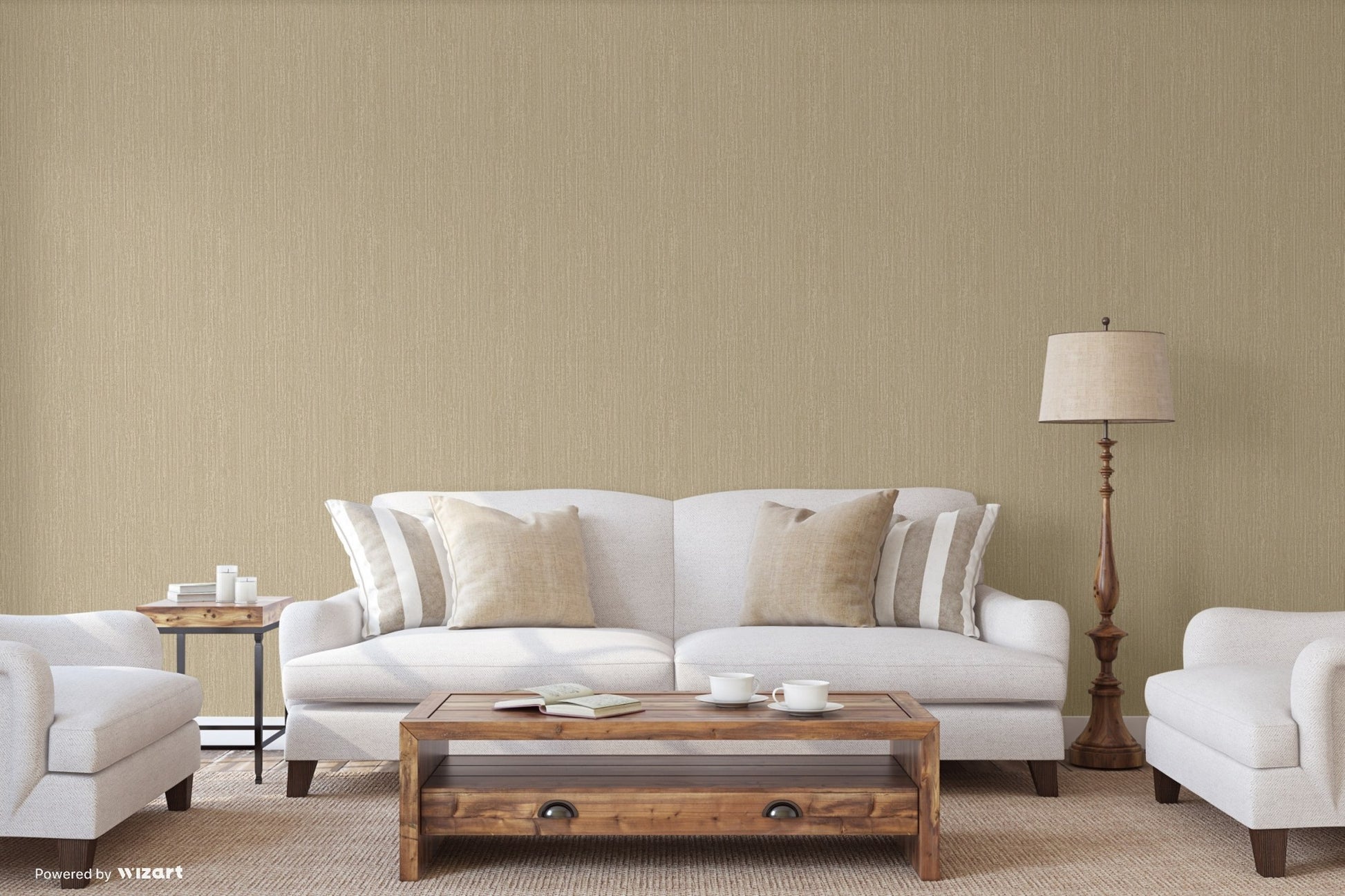 Atelier Alfa Pebble Classic Texture Wallpaper by La Belle Maison