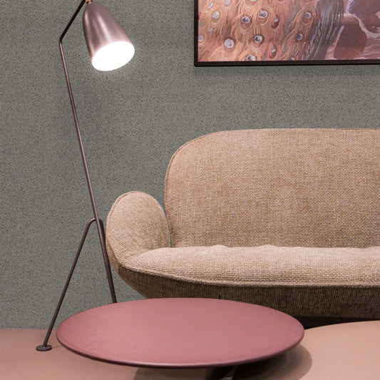 Atelier Alfa Ash Subtle Geometric Wallpaper II by La Belle Maison
