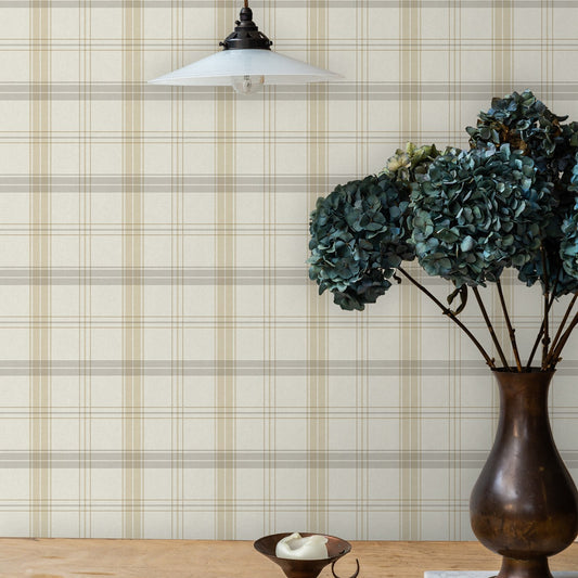 Atelier Alfa Powder Blue Classic Texture Wallpaper by La Belle Maison
