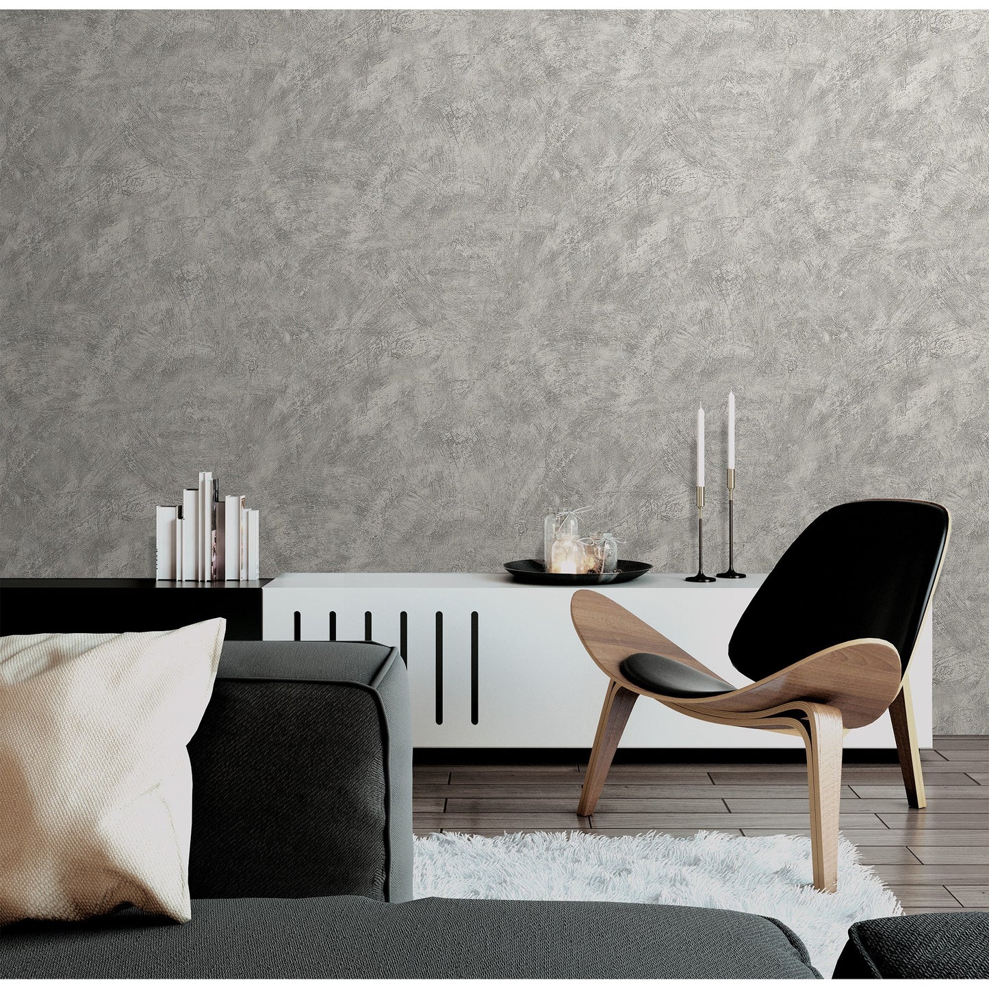 Atelier Alfa Pebble Soft Textile Wallpaper by La Belle Maison
