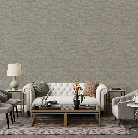 Belle Beta Warm Grey Calm Texture Wallpaper by La Belle Maison