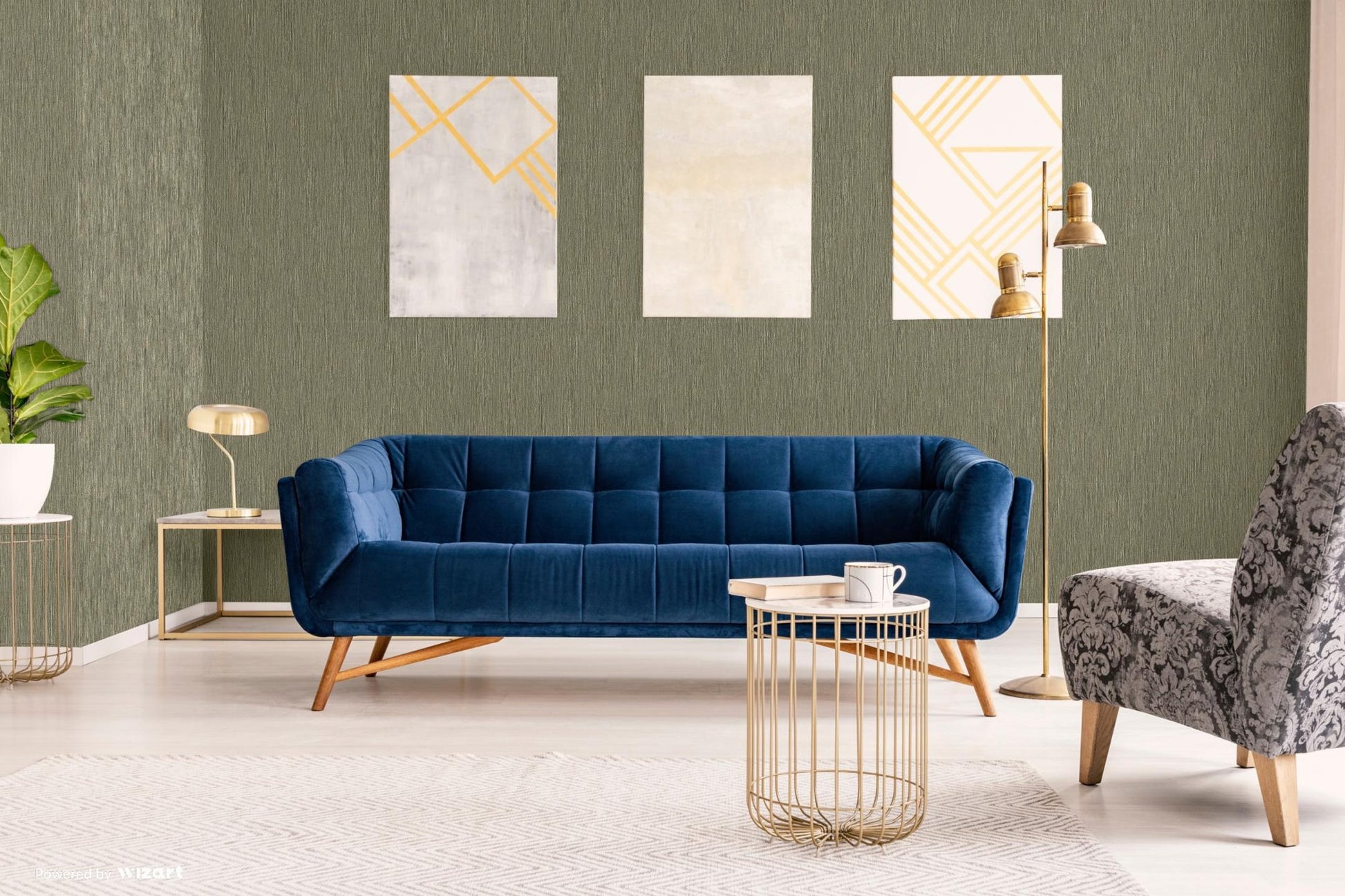 Belle Beta 1101-6 room wallpaper by La Belle Maison