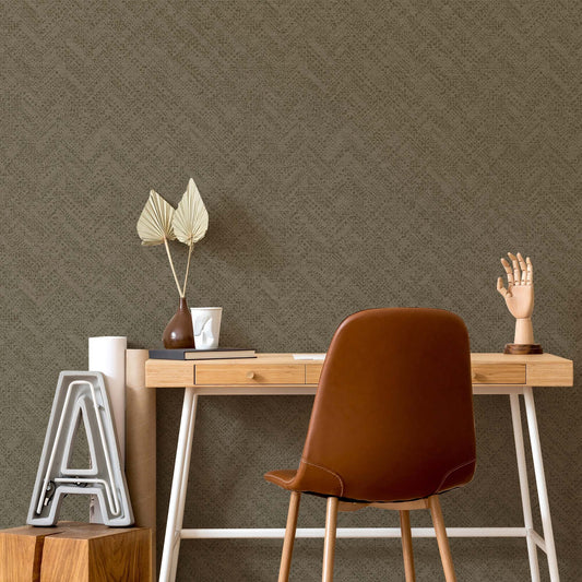 Belle Beta Stone Grey Minimal Texture Wallpaper by La Belle Maison