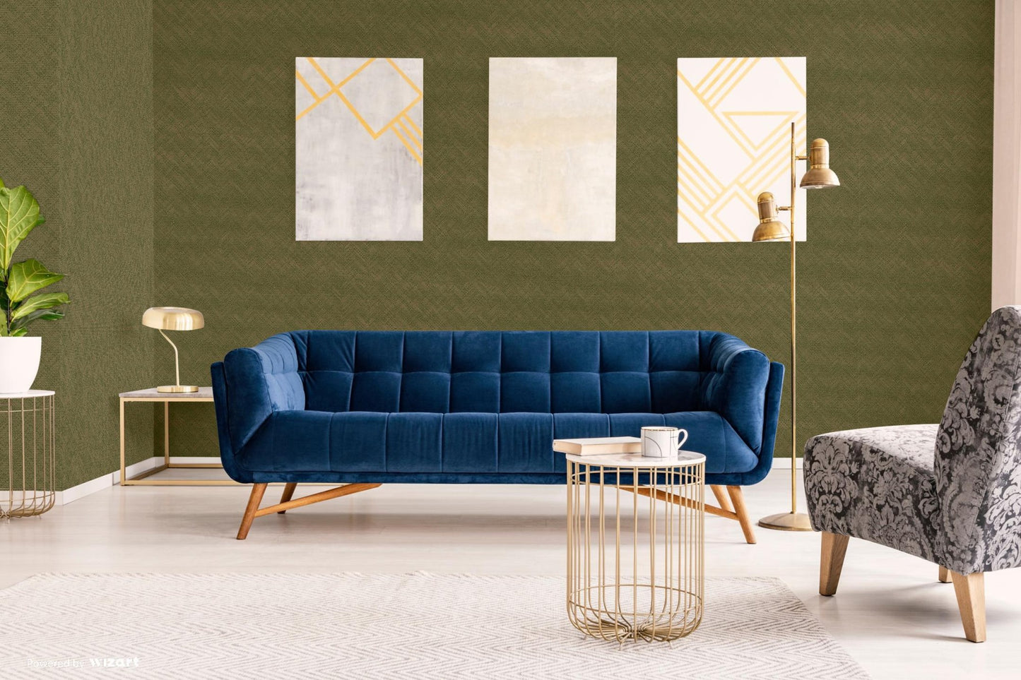 Belle Beta 1102-6 room wallpaper by La Belle Maison