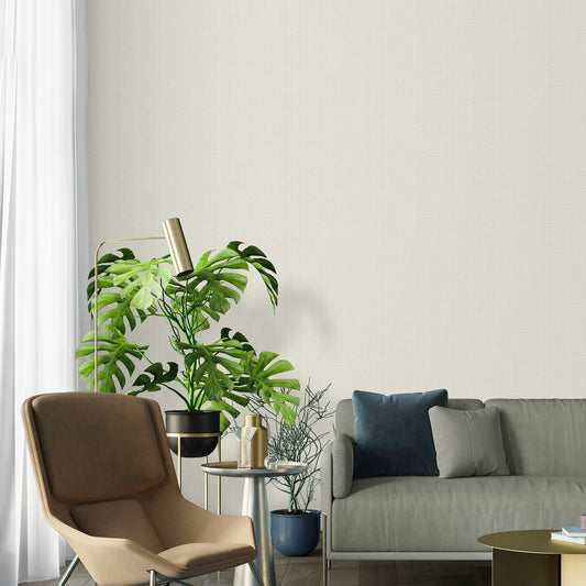 Belle Beta Powder Blue Soft Surface Wallpaper by La Belle Maison