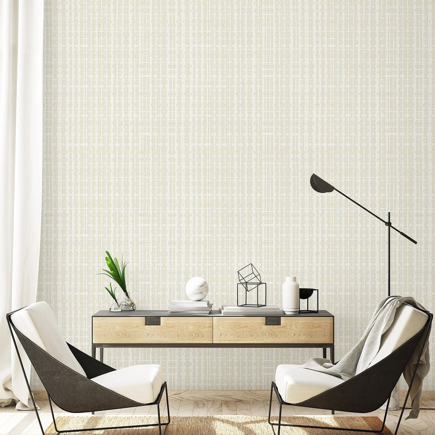Belle Beta 1105-1 room wallpaper by La Belle Maison