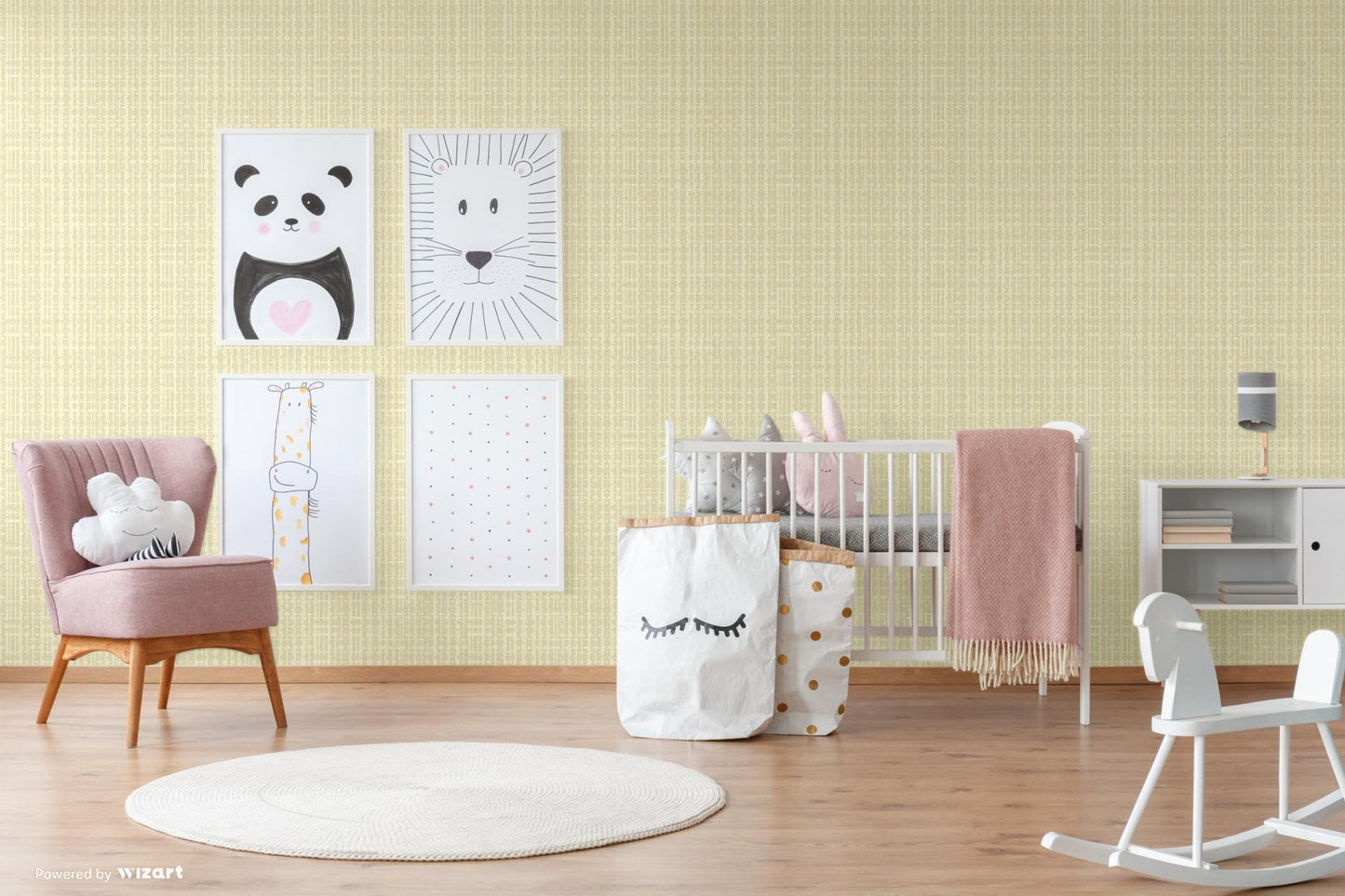 Belle Beta 1105-2 room wallpaper by La Belle Maison
