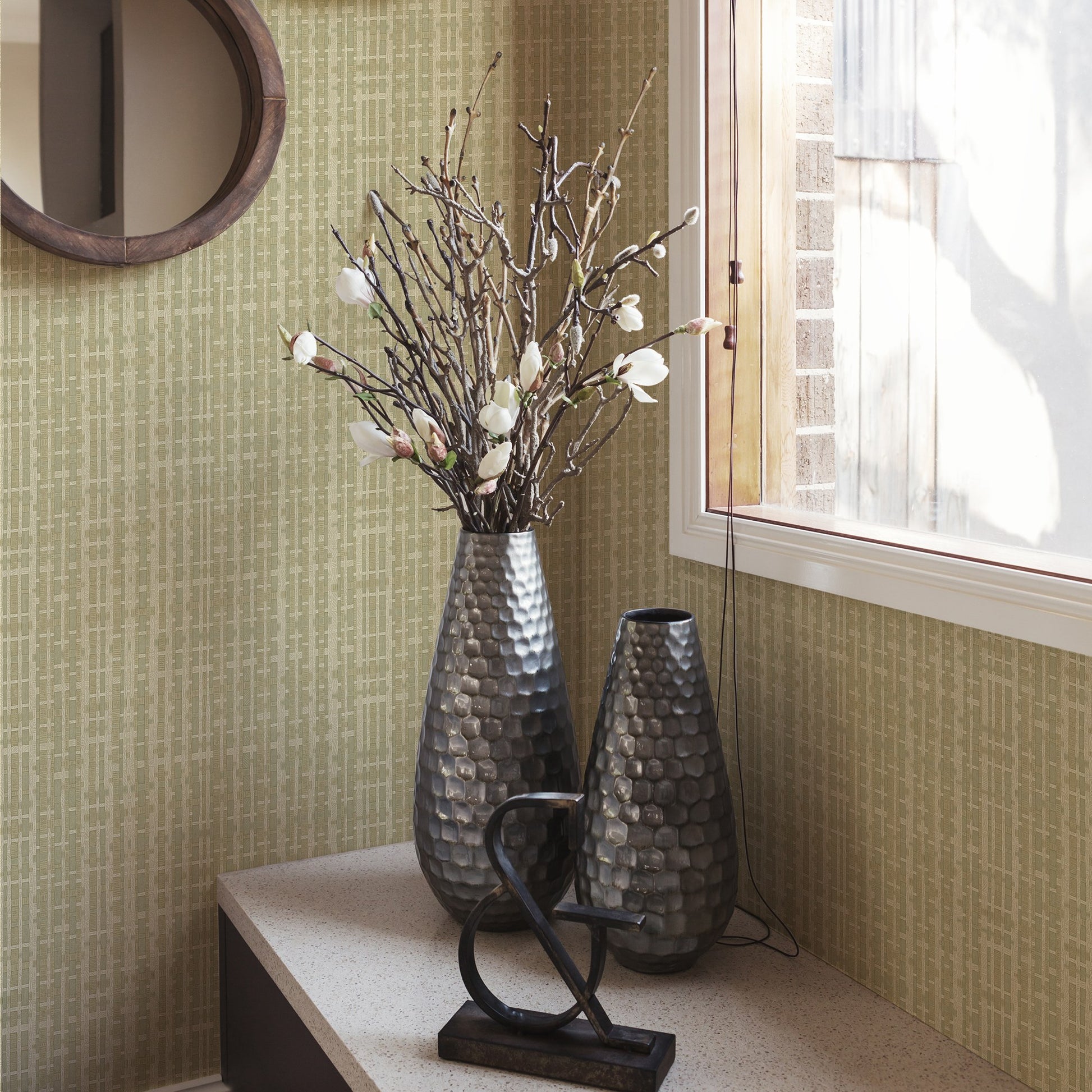 Belle Beta Shell Minimal Texture Wallpaper by La Belle Maison