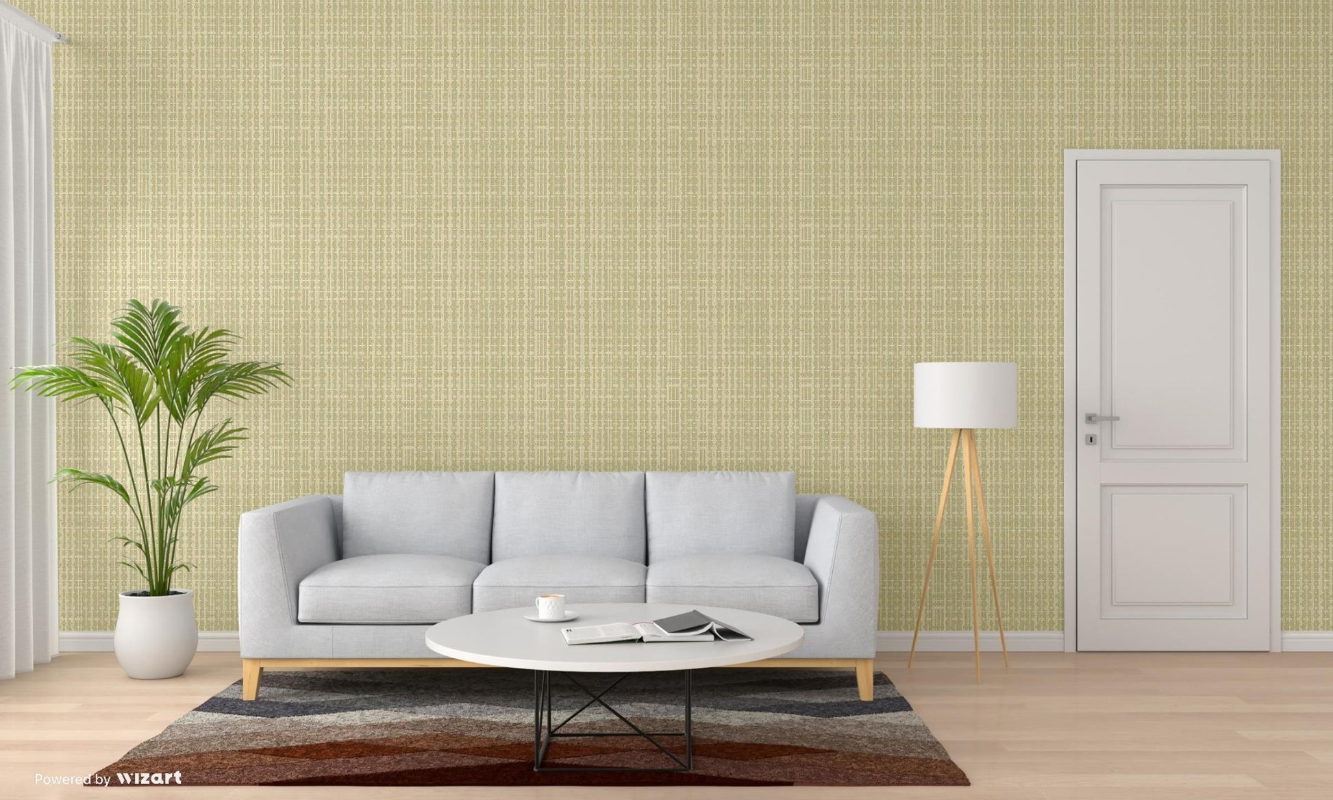 Belle Beta 1105-3 room wallpaper by La Belle Maison