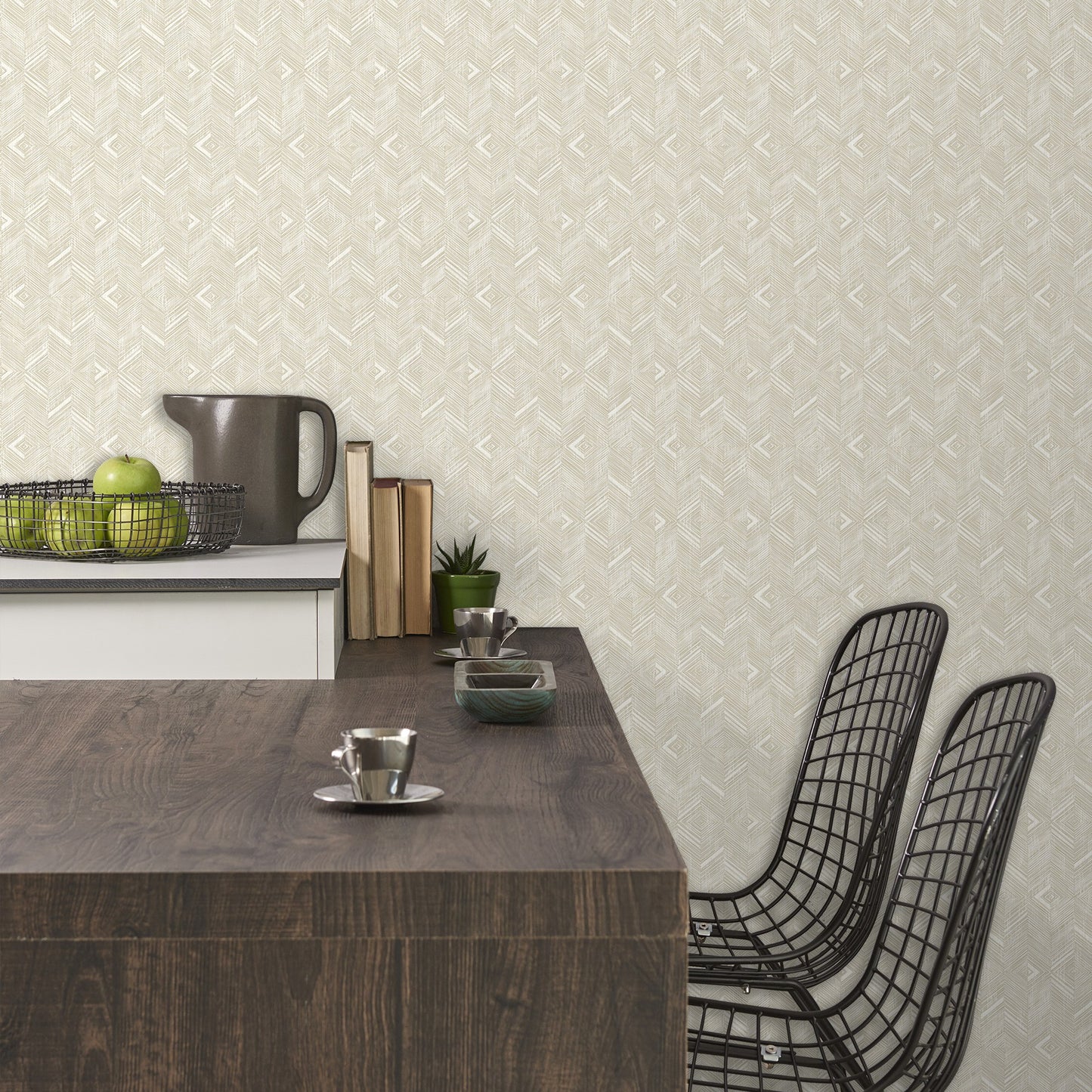 Belle Beta Denim Calm Texture Wallpaper by La Belle Maison