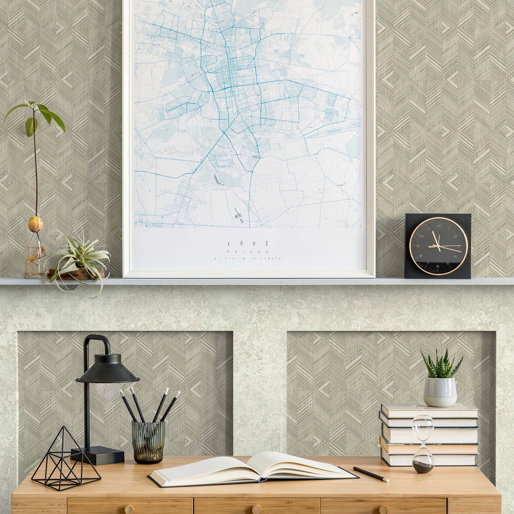 Belle Beta 1107-2 room wallpaper by La Belle Maison