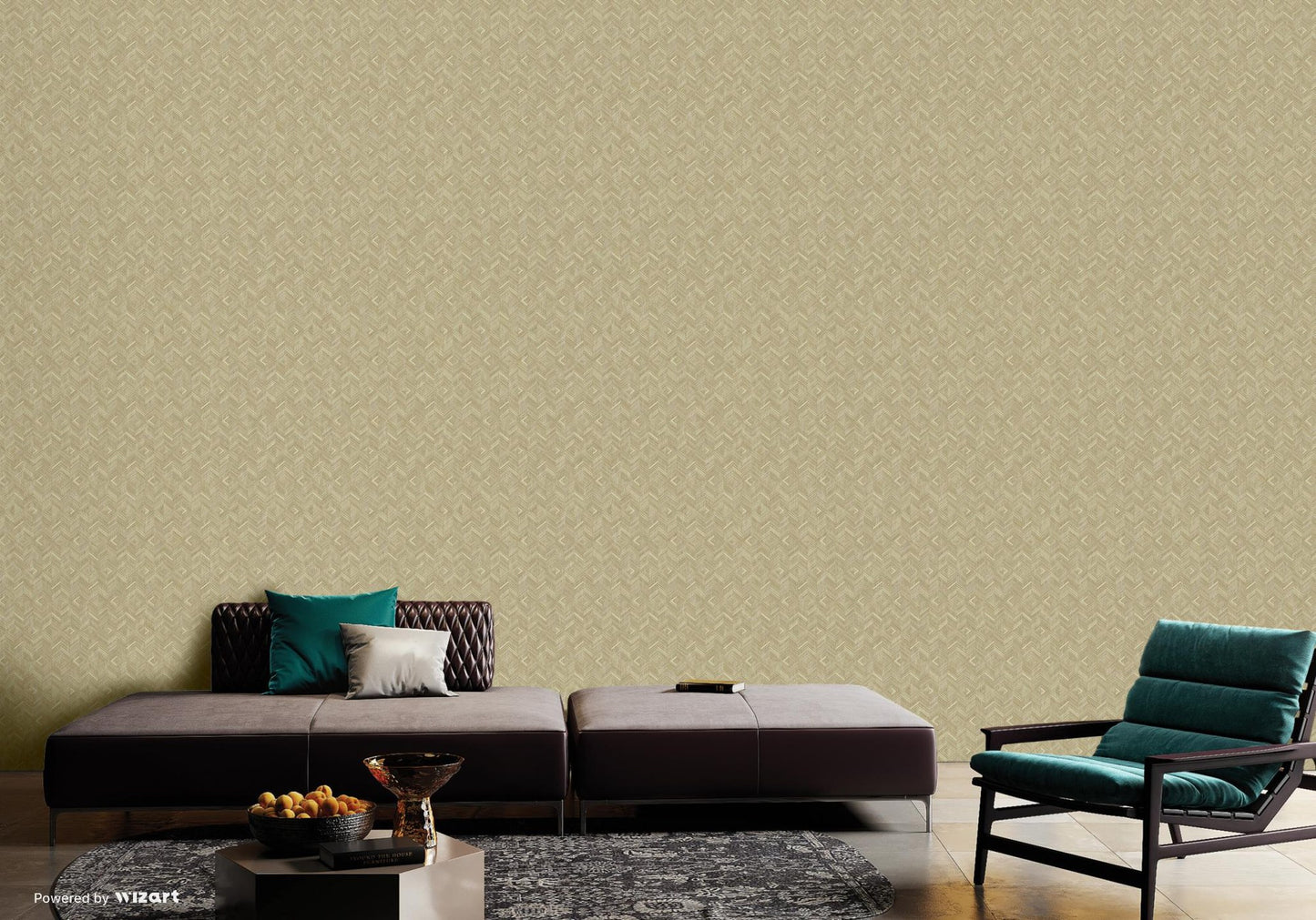 Belle Beta Silk Soft Linen Wallpaper by La Belle Maison