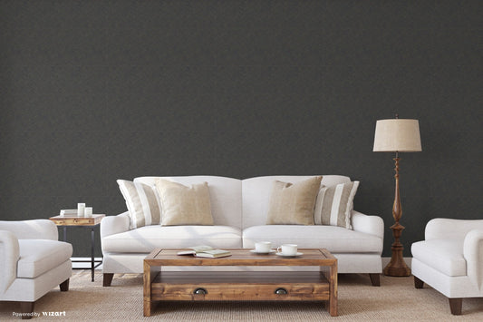 Belle Beta Mist Blue Fine Weave Wallpaper by La Belle Maison