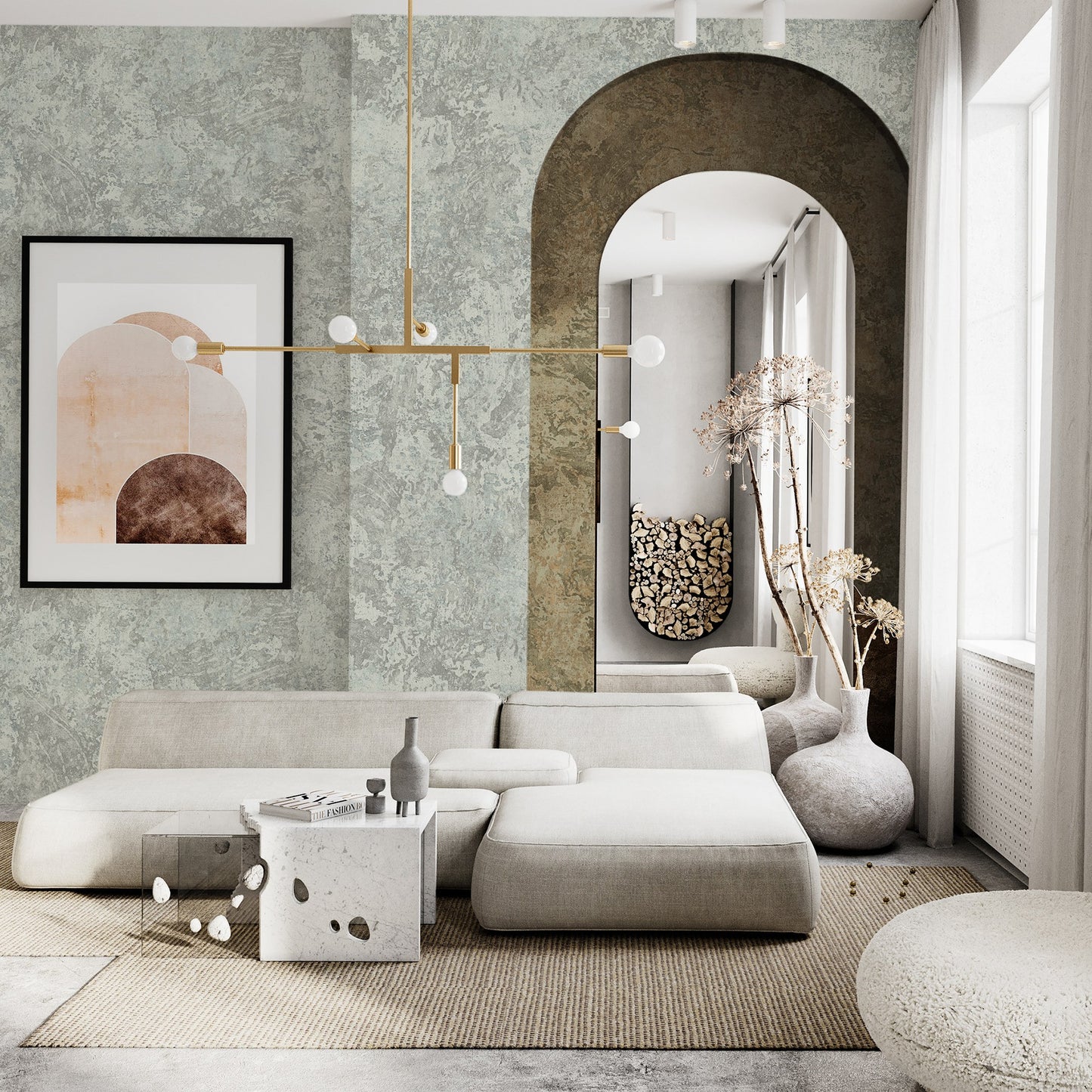 Belle Beta 1108-3 room wallpaper by La Belle Maison