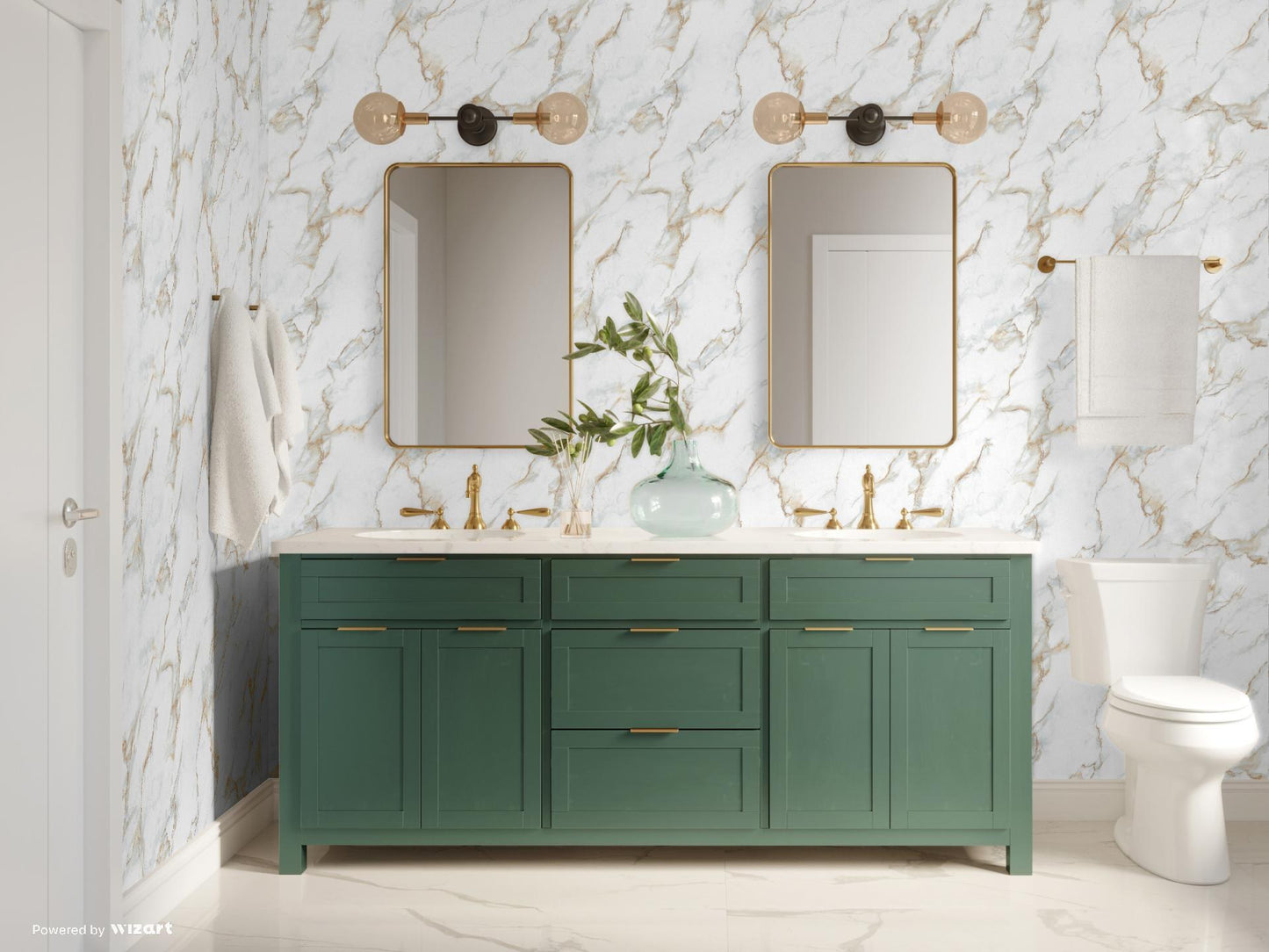 Belle Beta 1109-1 room wallpaper by La Belle Maison