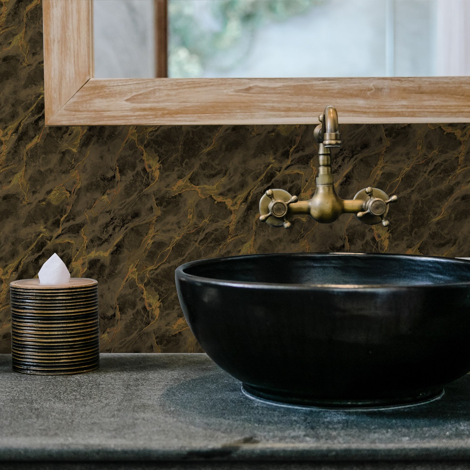 Belle Beta Ash Neutral Texture Wallpaper by La Belle Maison