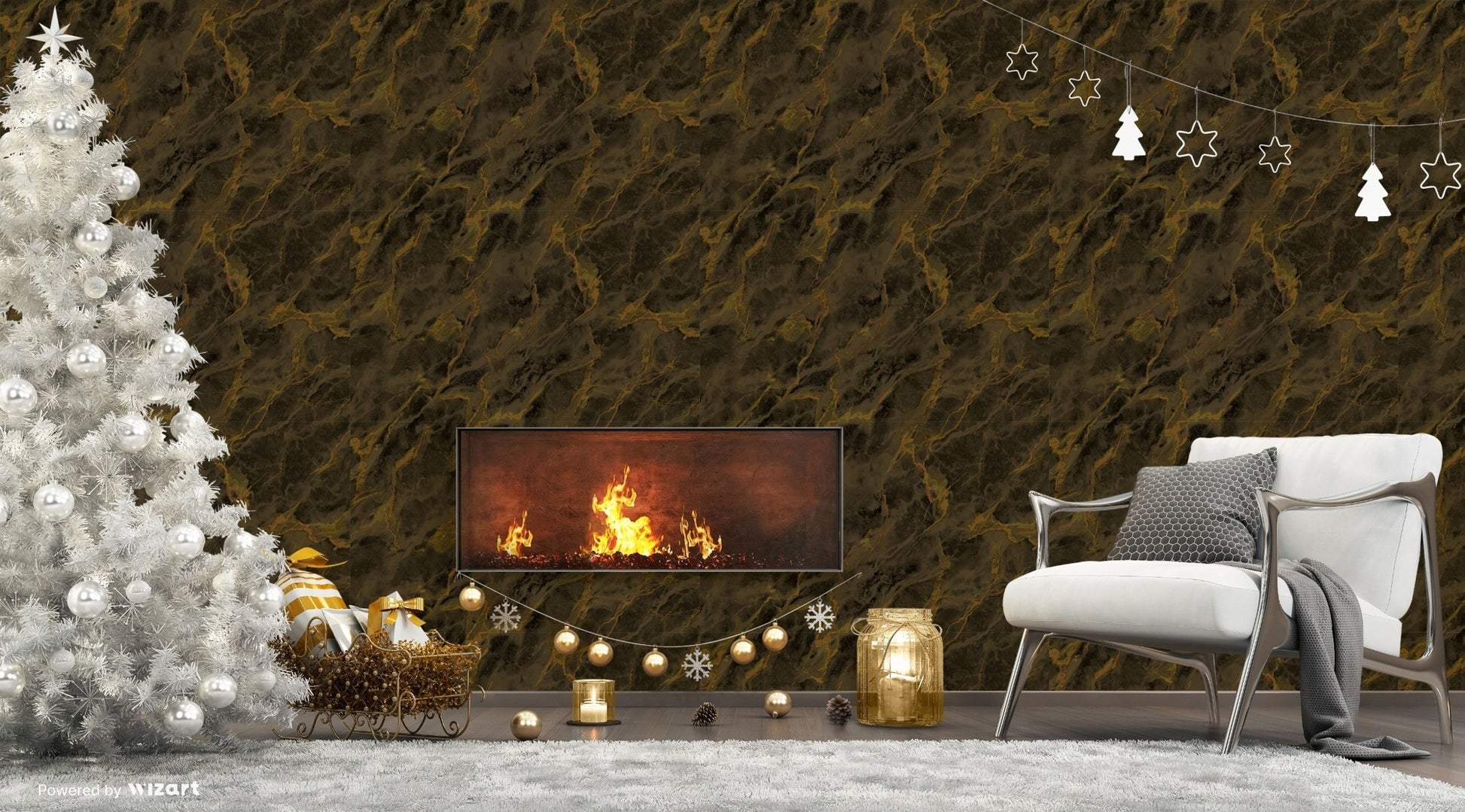 Belle Beta 1109-4 room wallpaper by La Belle Maison