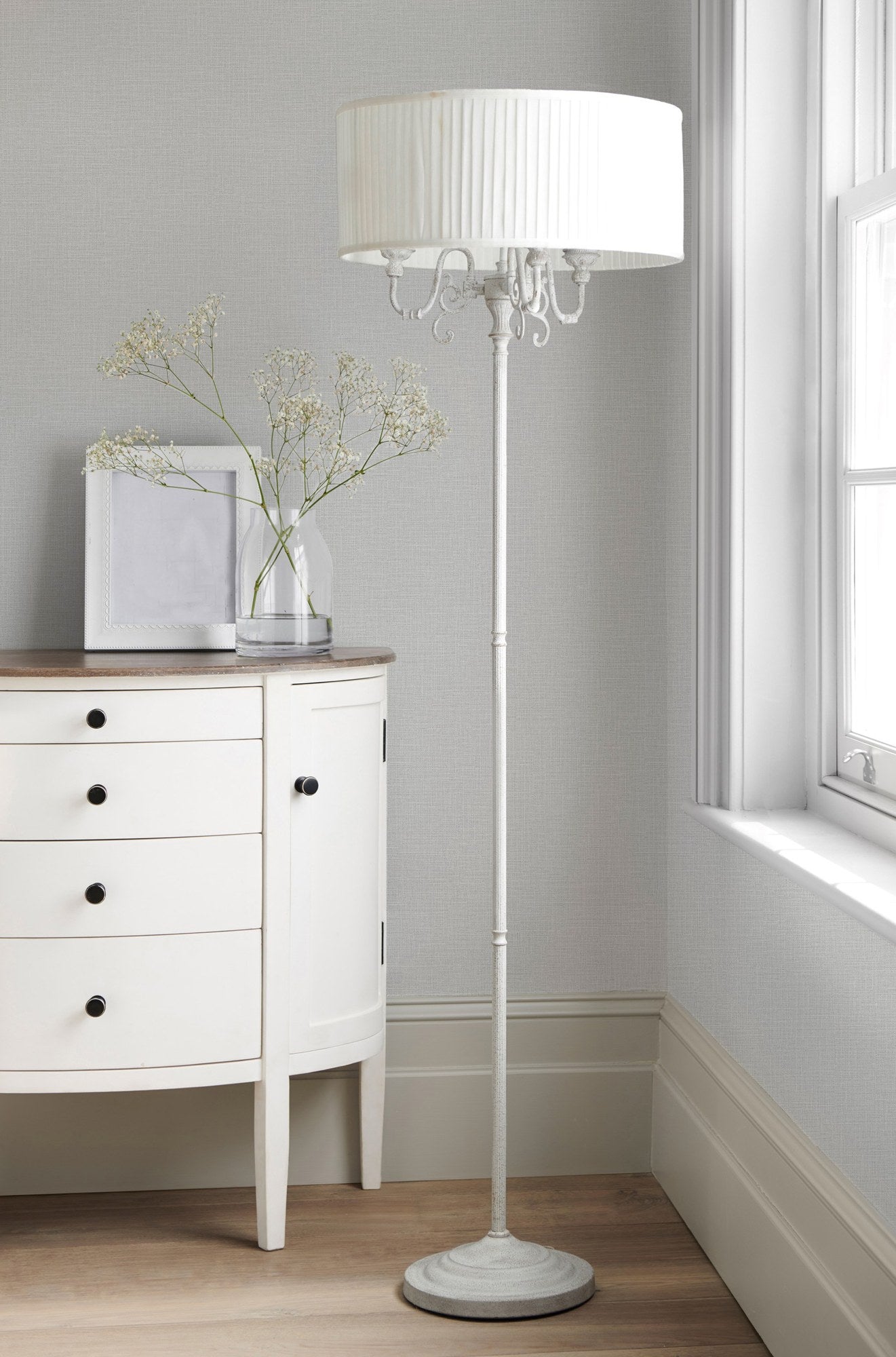 Belle Beta Cloud Fine Weave Wallpaper by La Belle Maison