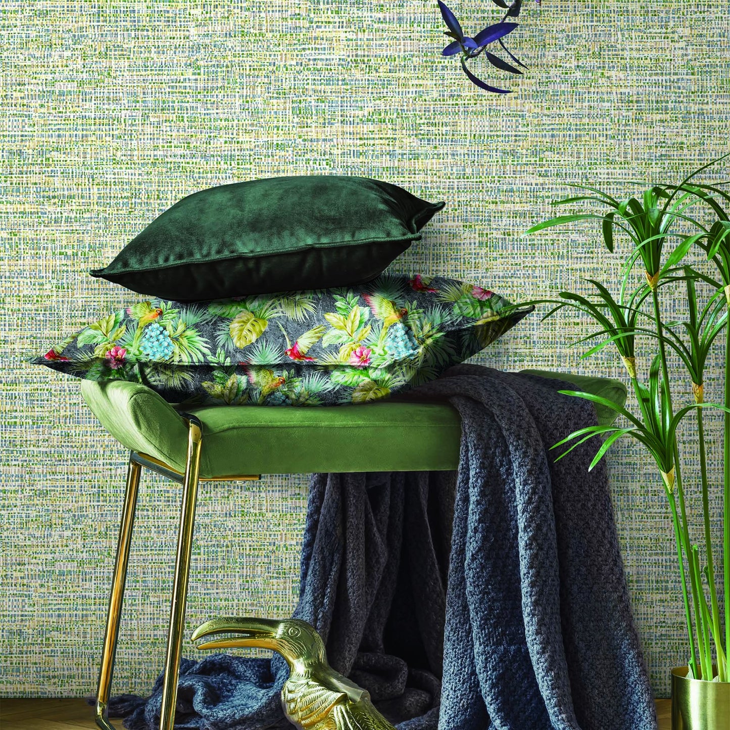 Belle Beta 1111-3 room wallpaper by La Belle Maison