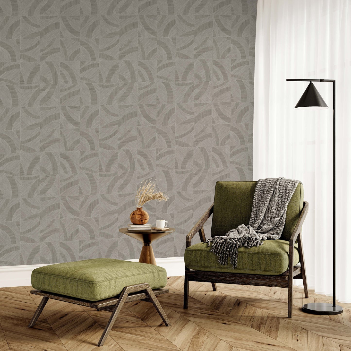 Iconique 24101-4 room wallpaper by La Belle Maison