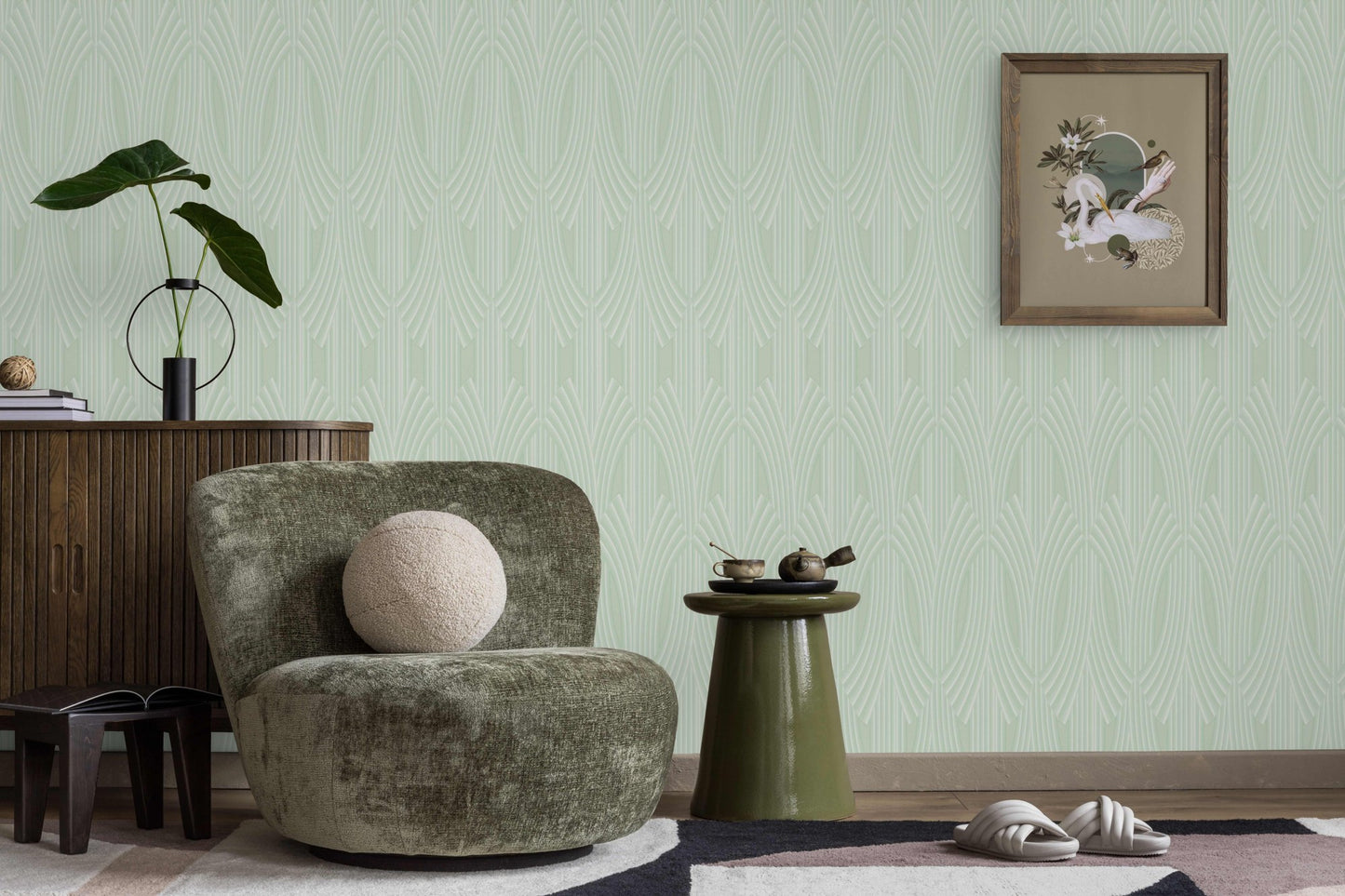 Iconique 24102-4 room wallpaper by La Belle Maison