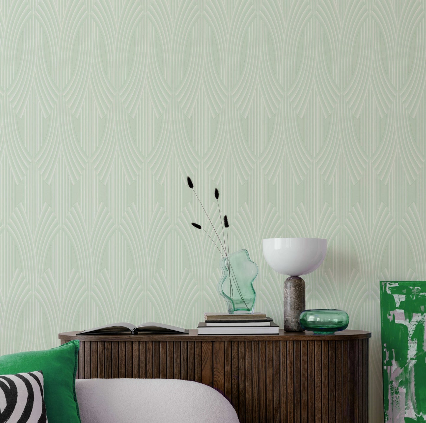 Iconique 24102-4 room wallpaper by La Belle Maison