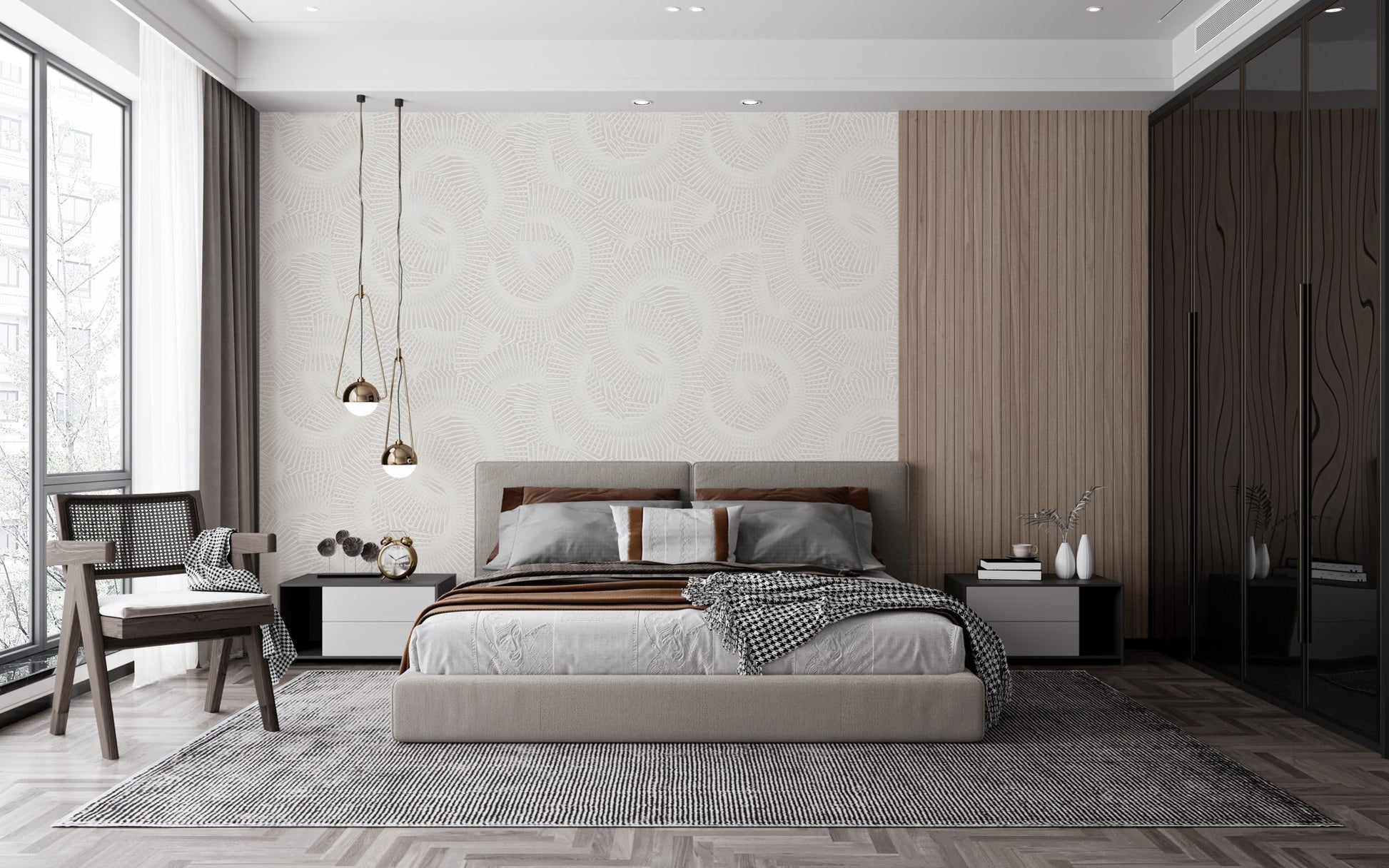 Iconique 24103-1 room wallpaper by La Belle Maison