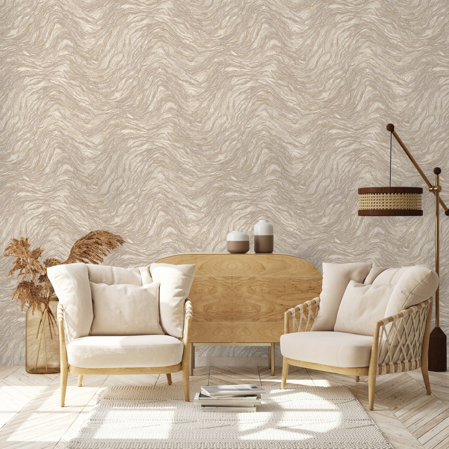 Iconique 24104-2 room wallpaper by La Belle Maison