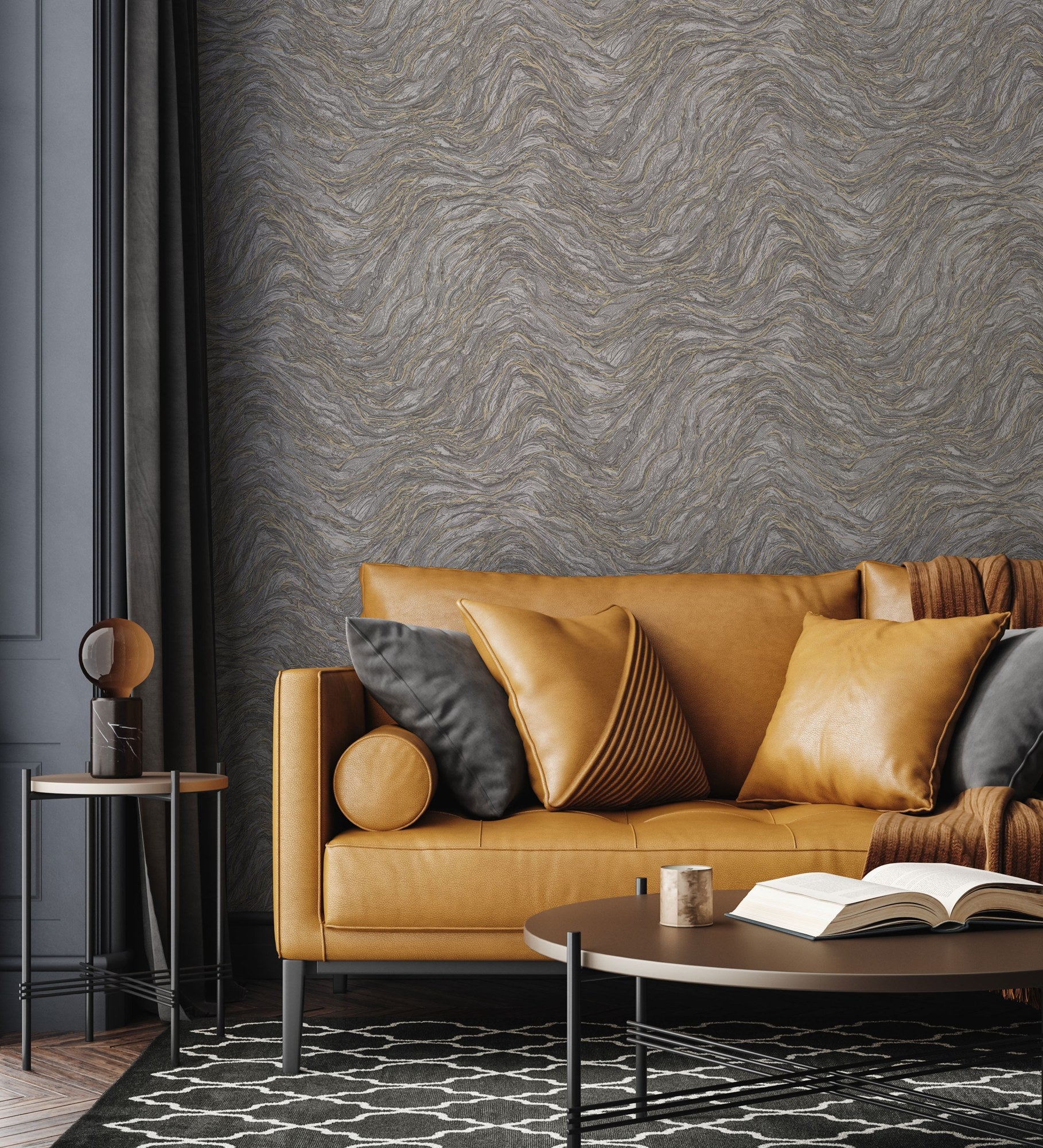 Iconique 24104-3 room wallpaper by La Belle Maison