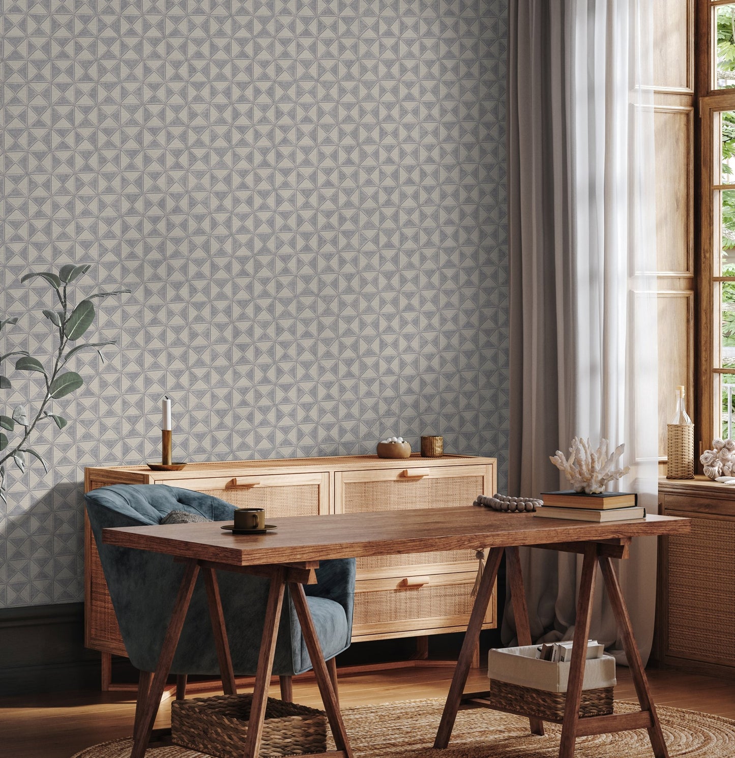 Iconique 24105-3 room wallpaper by La Belle Maison