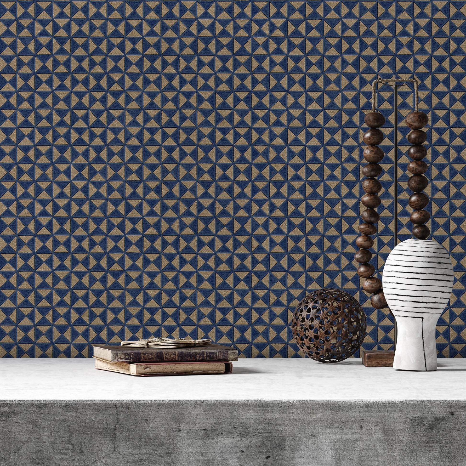 Iconique 24105-4 room wallpaper by La Belle Maison