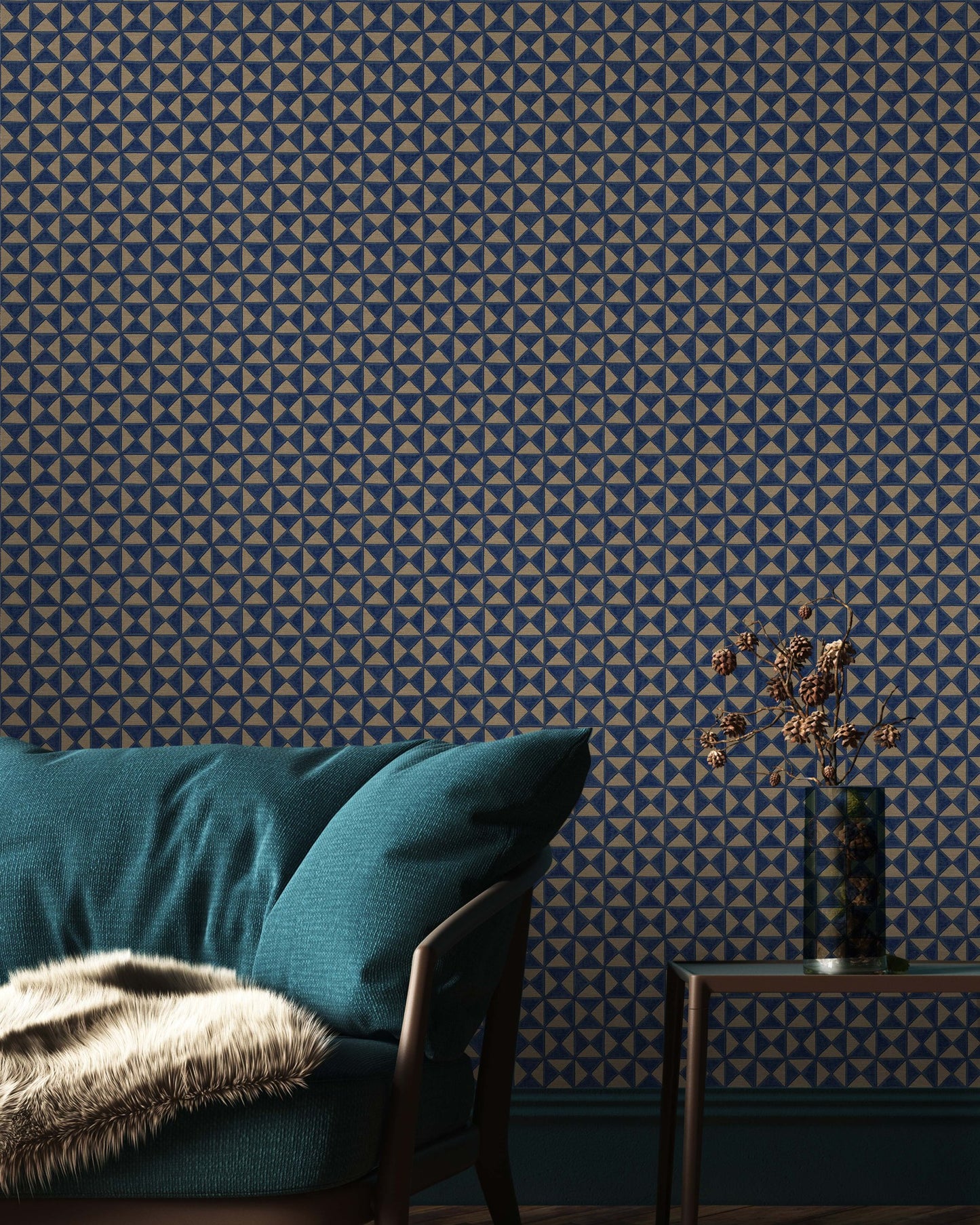 Iconique 24105-4 room wallpaper by La Belle Maison