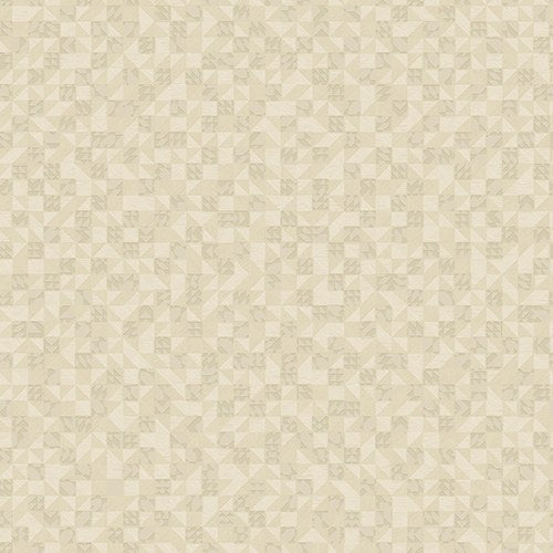Iconique Linen Artful Motif Wallpaper by La Belle Maison