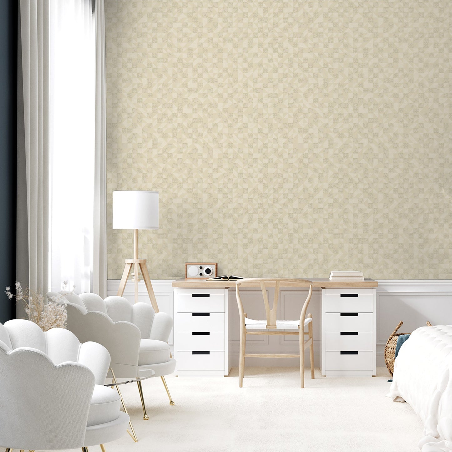 Iconique 24106-4 room wallpaper by La Belle Maison