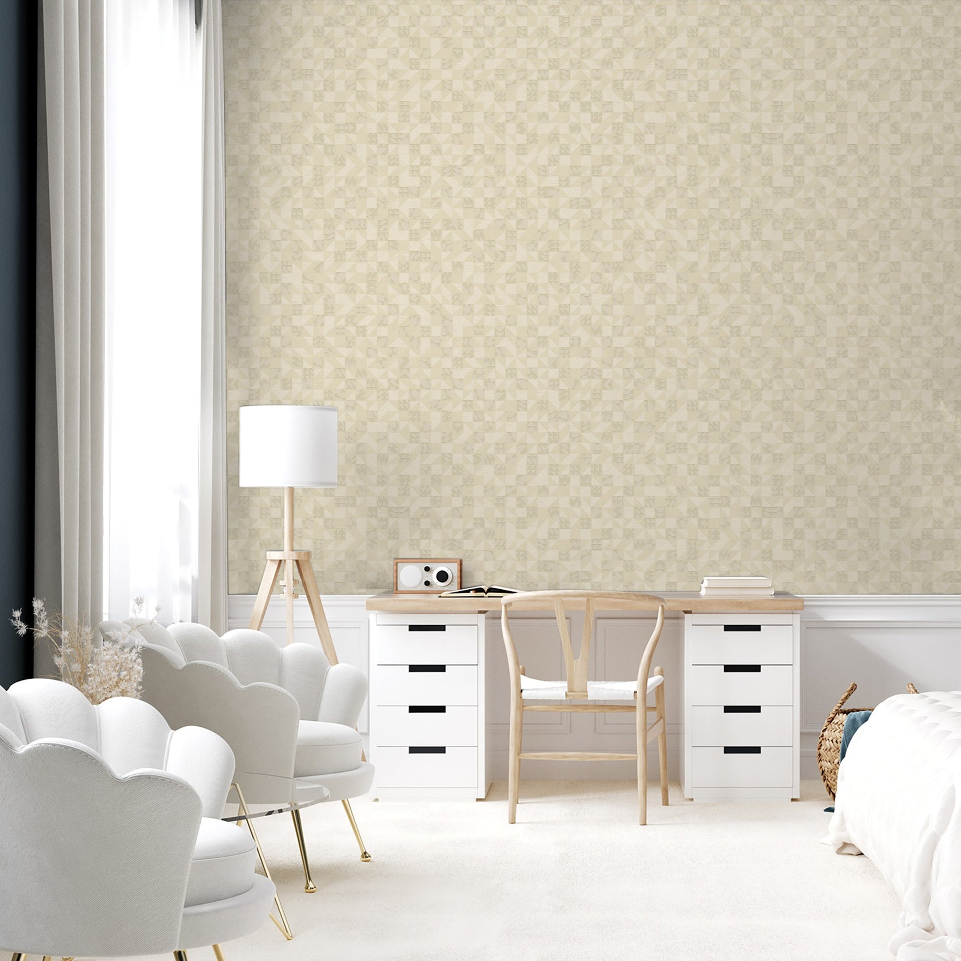 Iconique 24106-4 room wallpaper by La Belle Maison