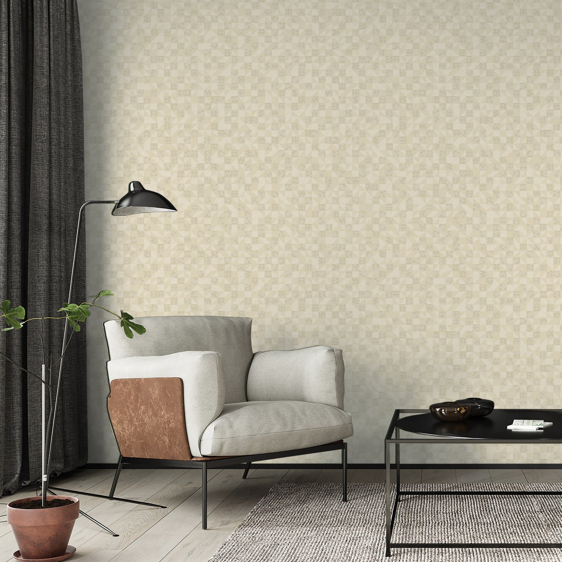 Iconique 24106-4 room wallpaper by La Belle Maison
