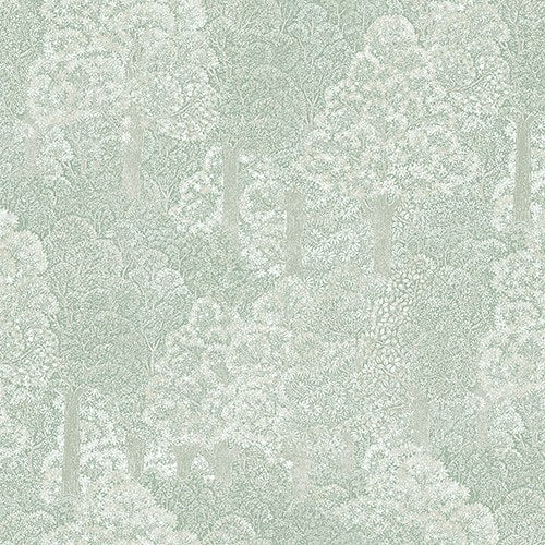 Iconique Pistachio Decorative Pattern Wallpaper by La Belle Maison