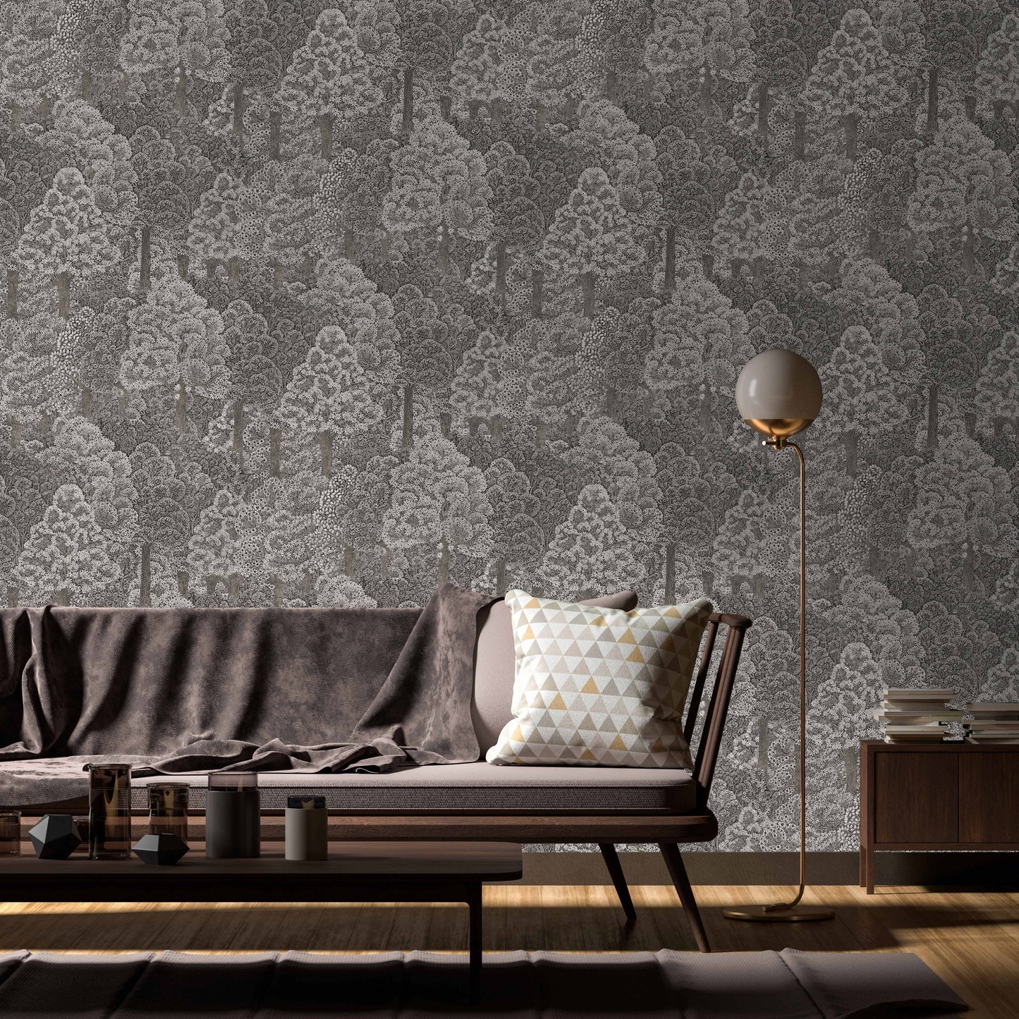 Iconique 24107-3 room wallpaper by La Belle Maison