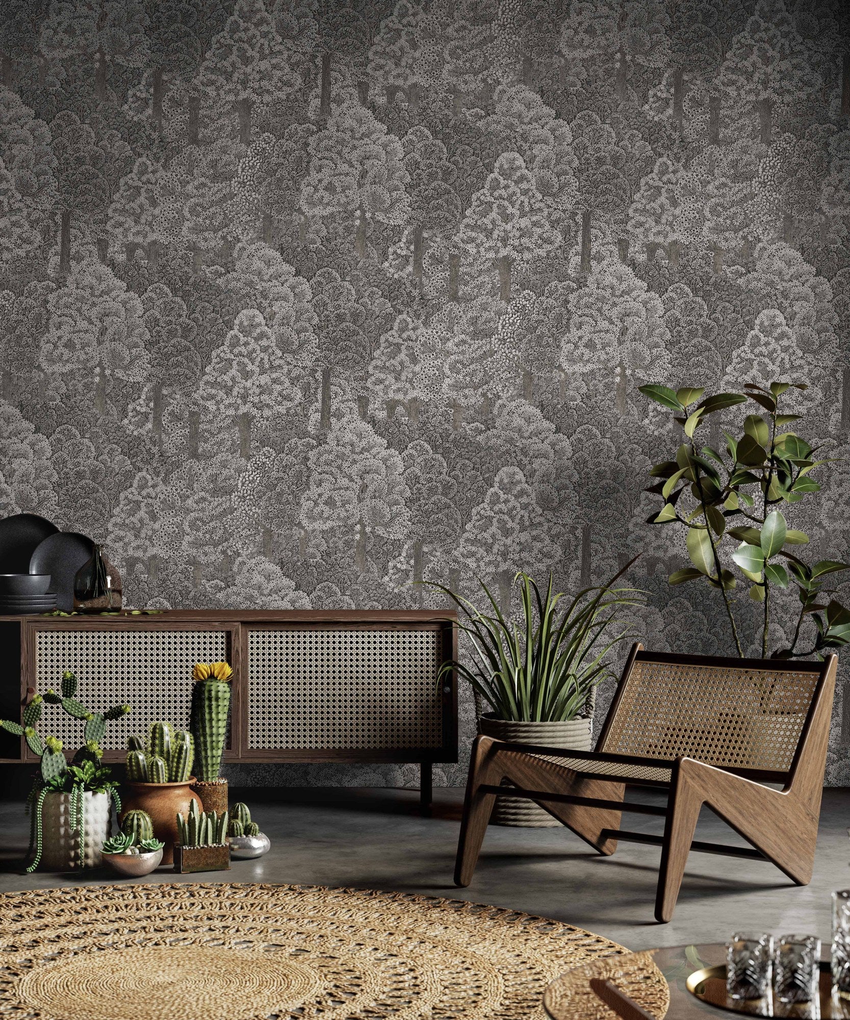 Iconique 24107-3 room wallpaper by La Belle Maison