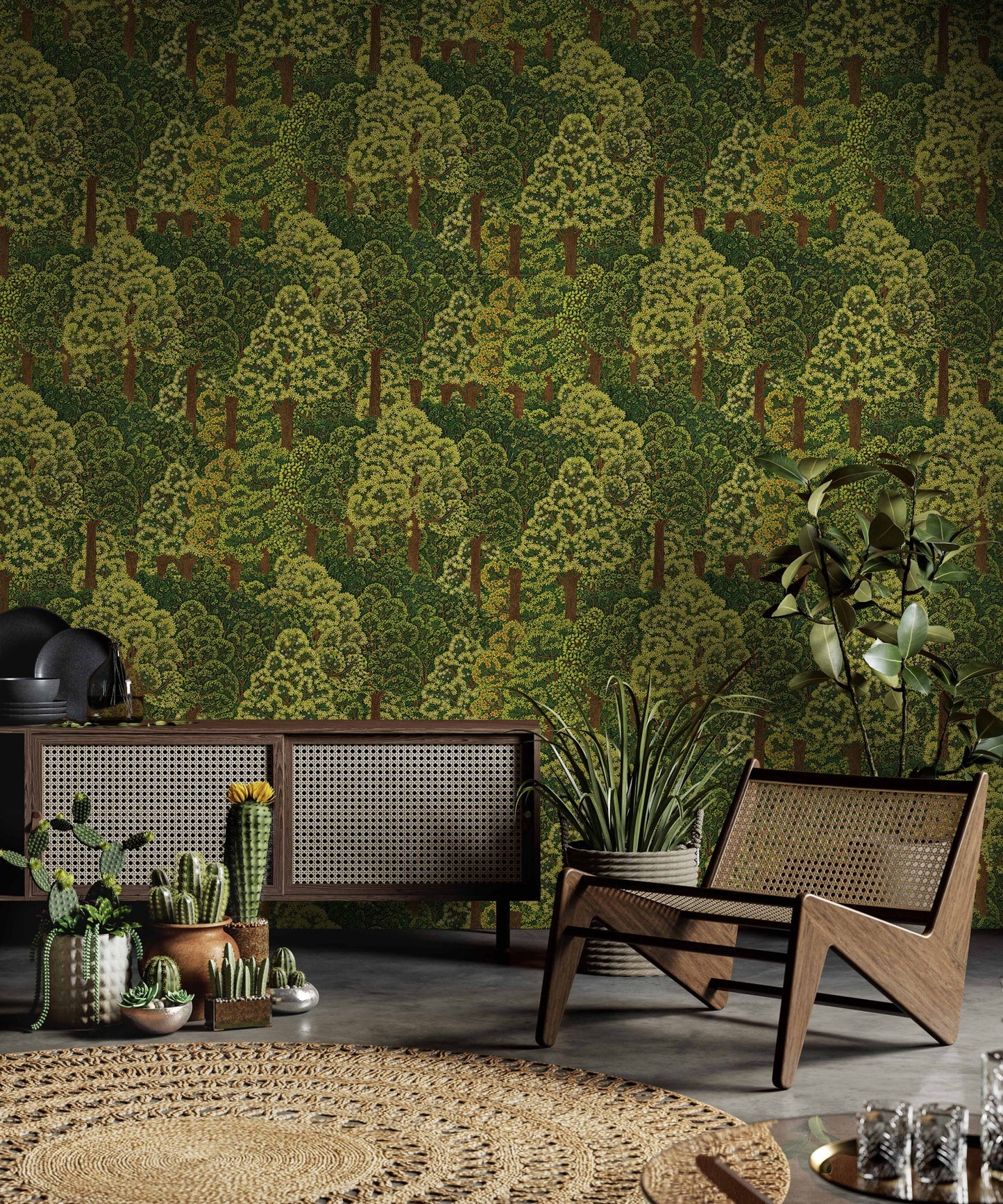 Iconique 24107-4 room wallpaper by La Belle Maison