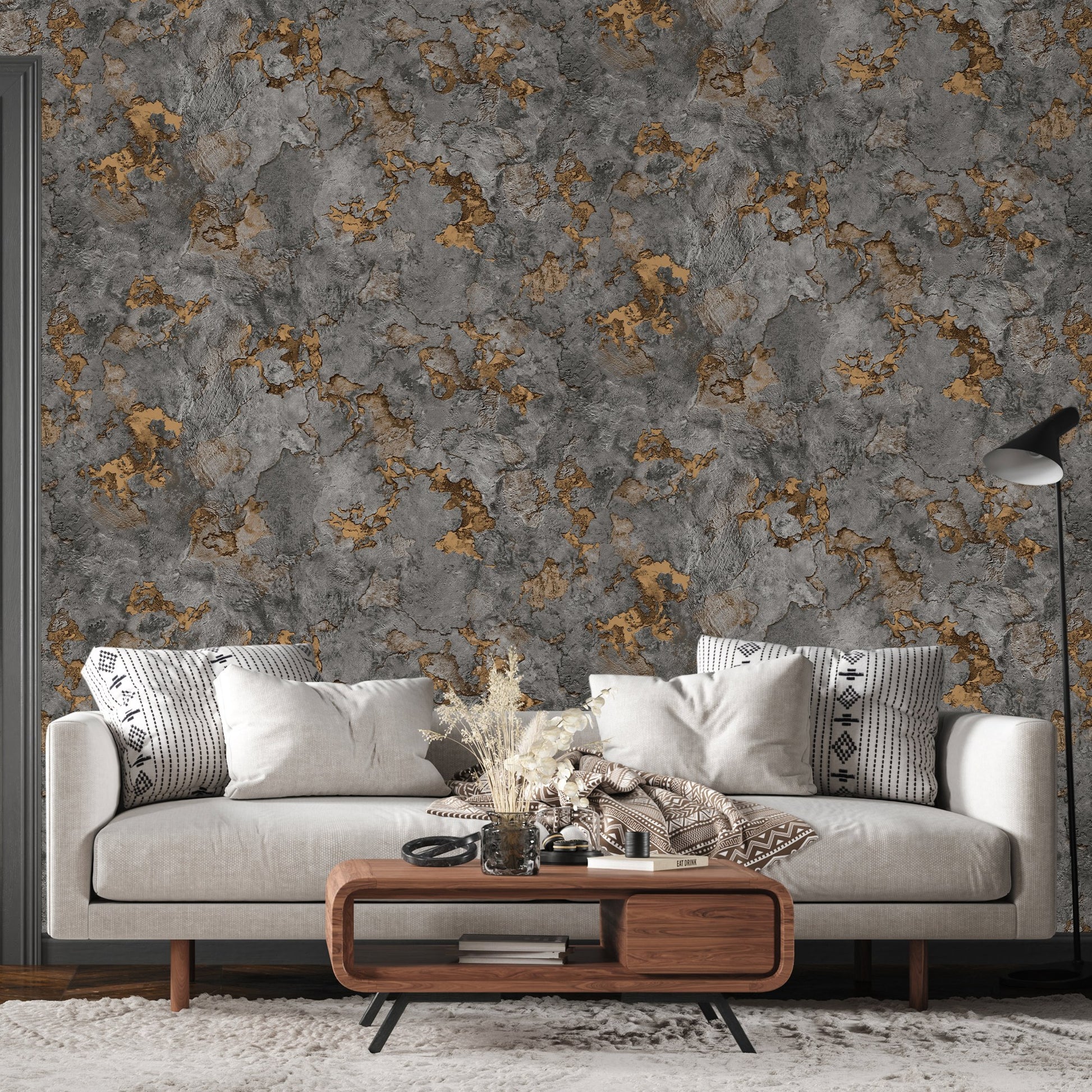 Iconique 24109-4 room wallpaper by La Belle Maison