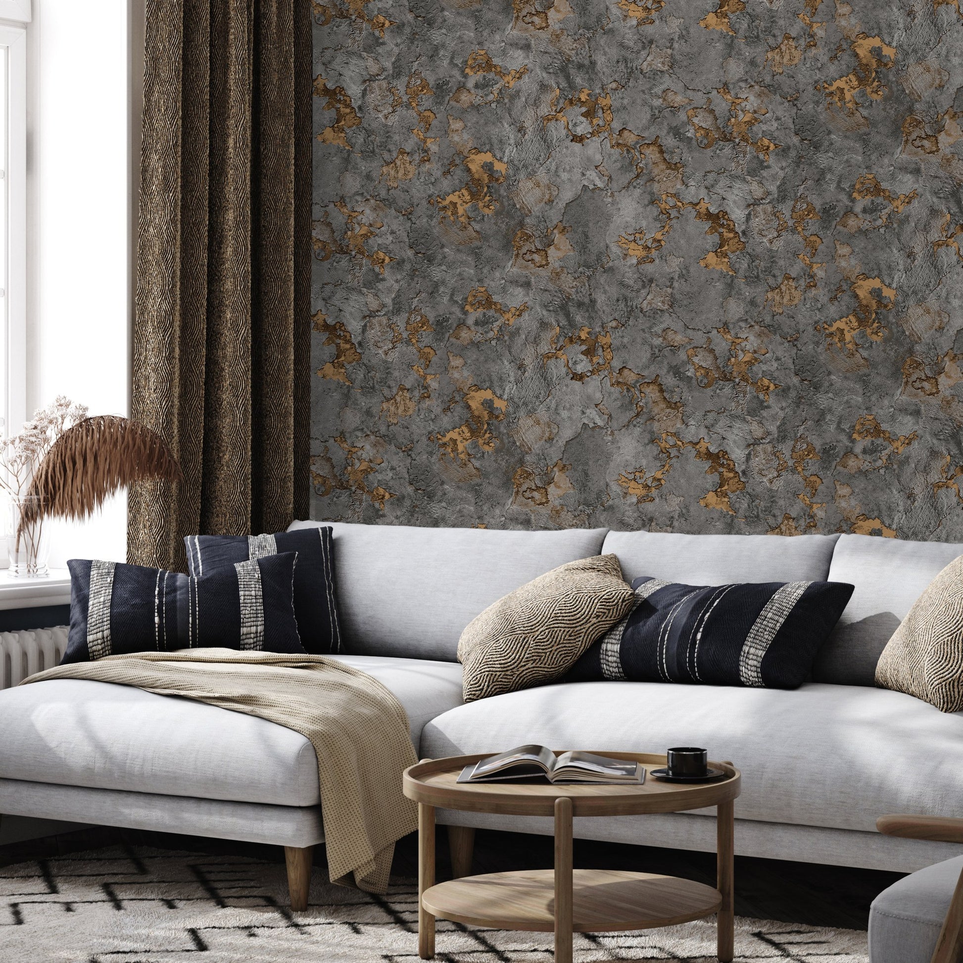 Iconique 24109-4 room wallpaper by La Belle Maison