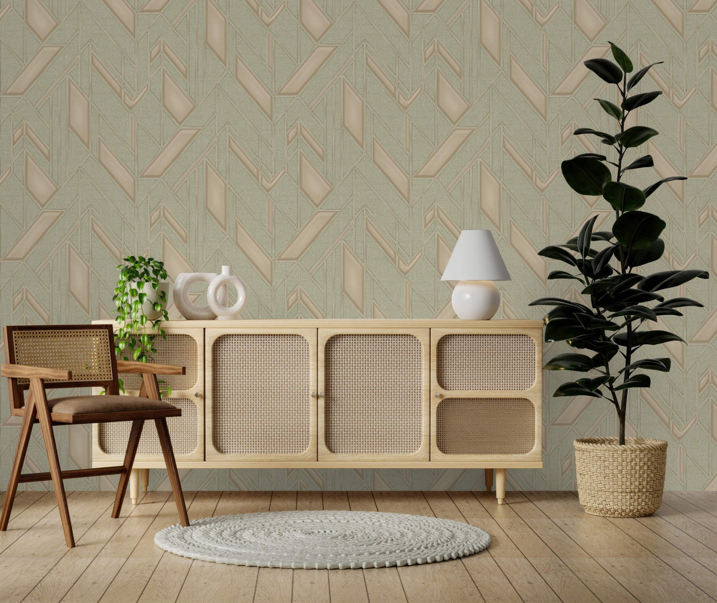 Iconique 24113-3 room wallpaper by La Belle Maison