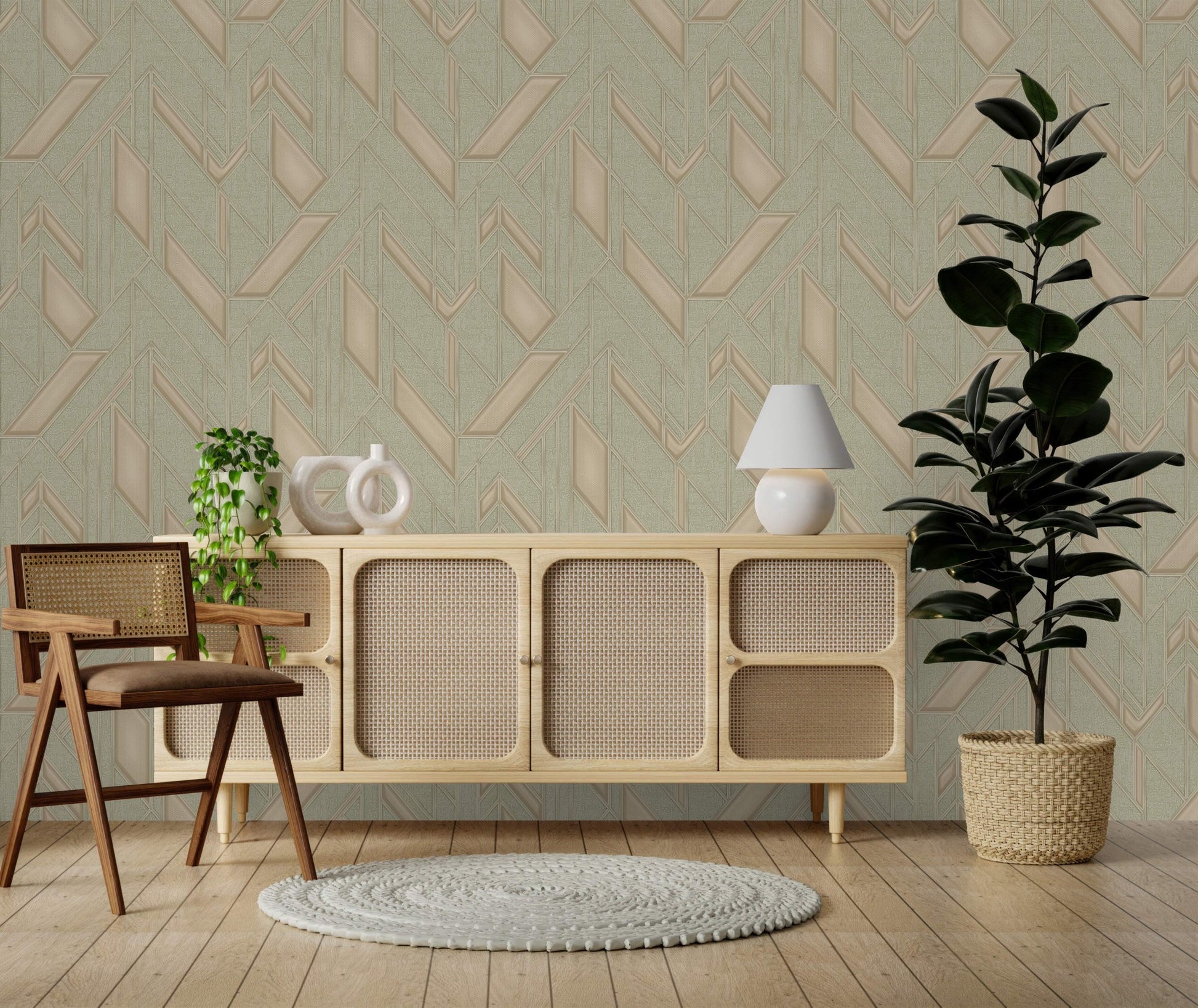 Iconique 24113-3 room wallpaper by La Belle Maison