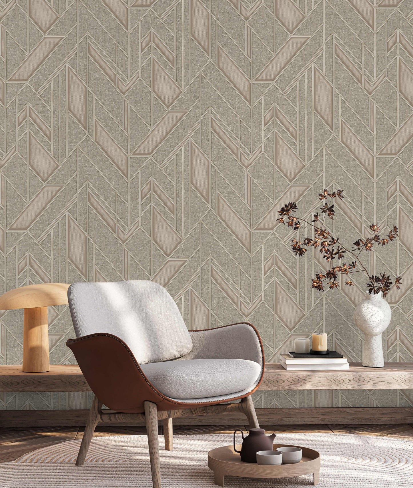 Iconique 24113-4 room wallpaper by La Belle Maison