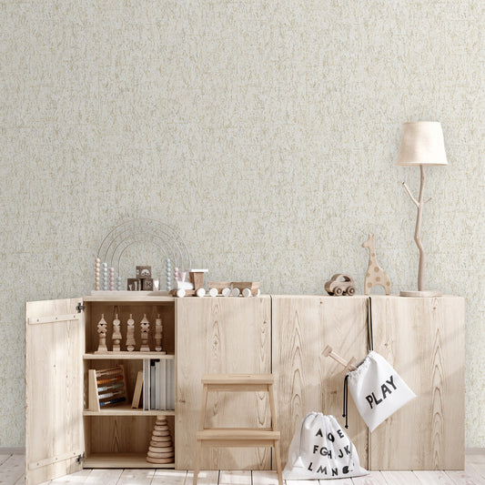 Indigo Maison Pebble Botanical Wallpaper by La Belle Maison