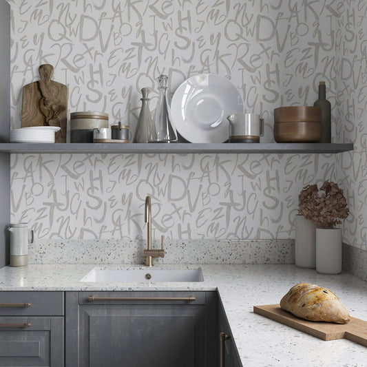 Indigo Maison Ocean Artistic Floral Wallpaper by La Belle Maison